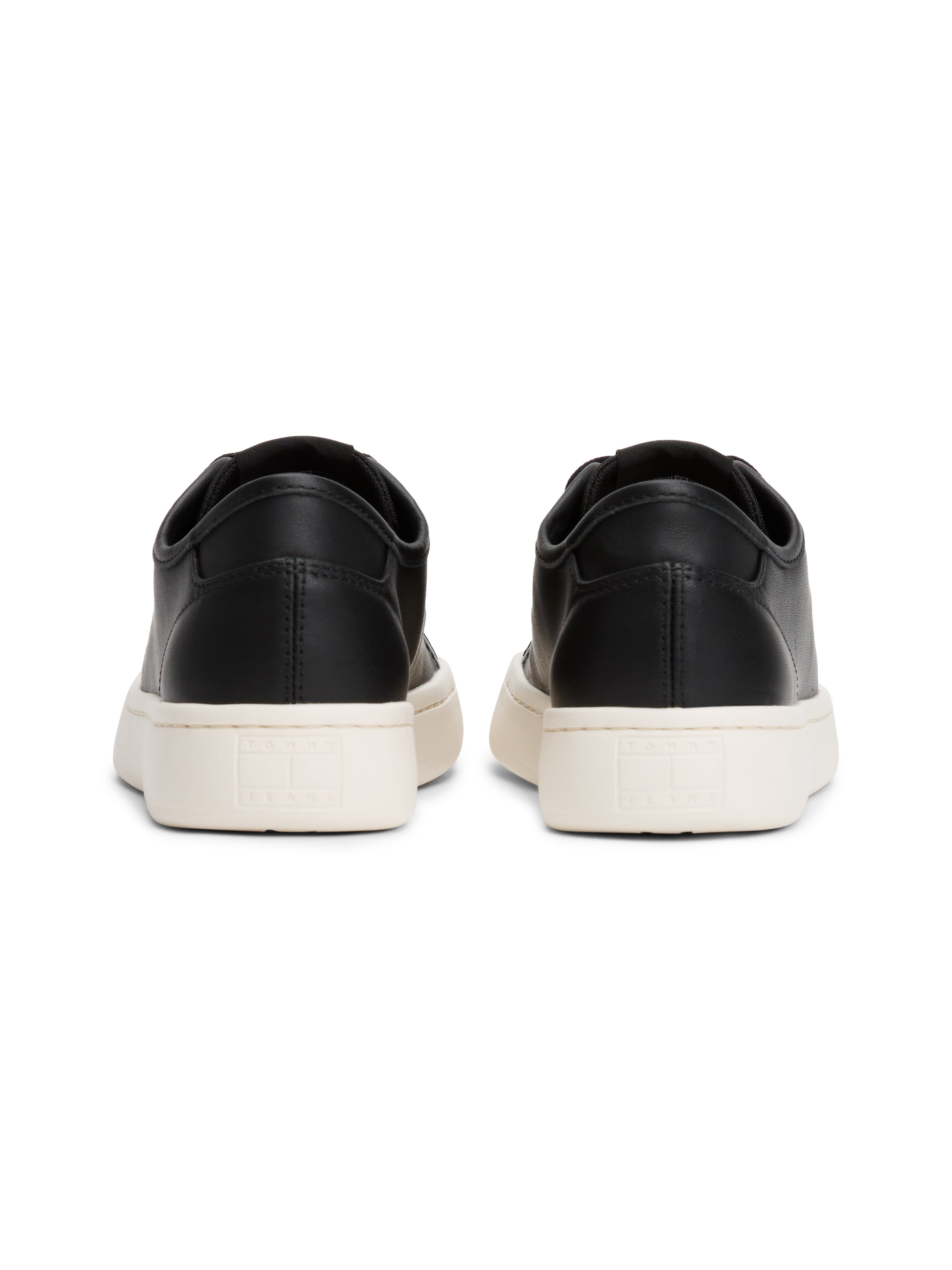 Tommy Jeans Plateausneaker »TJW LIGHTWEIGHT COURT SNEAKER«  , Freizeitschuh, Halbschuh, Schnürschuh mit plakativer Logoflag