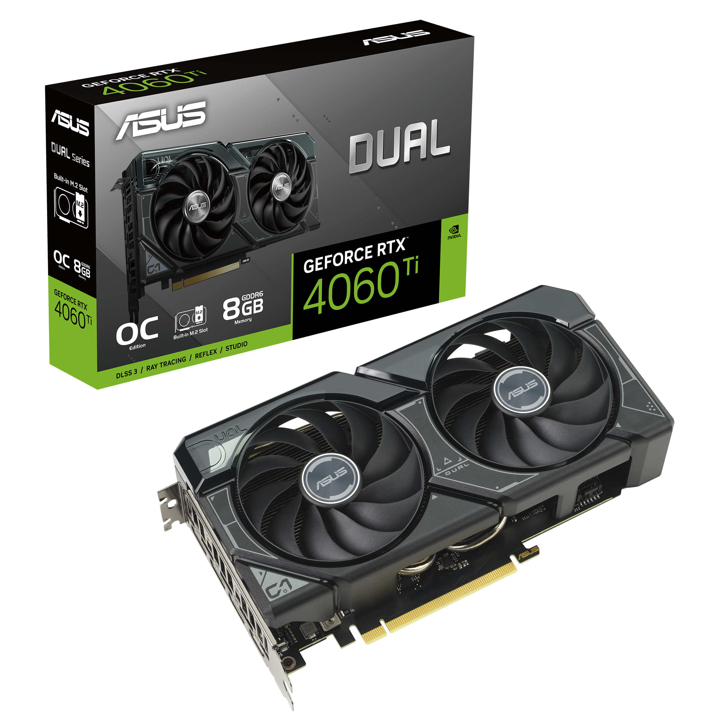 Asus Grafikkarte »DUAL-RTX4060TI-O8G-SSD«, 8 GB, GDDR6