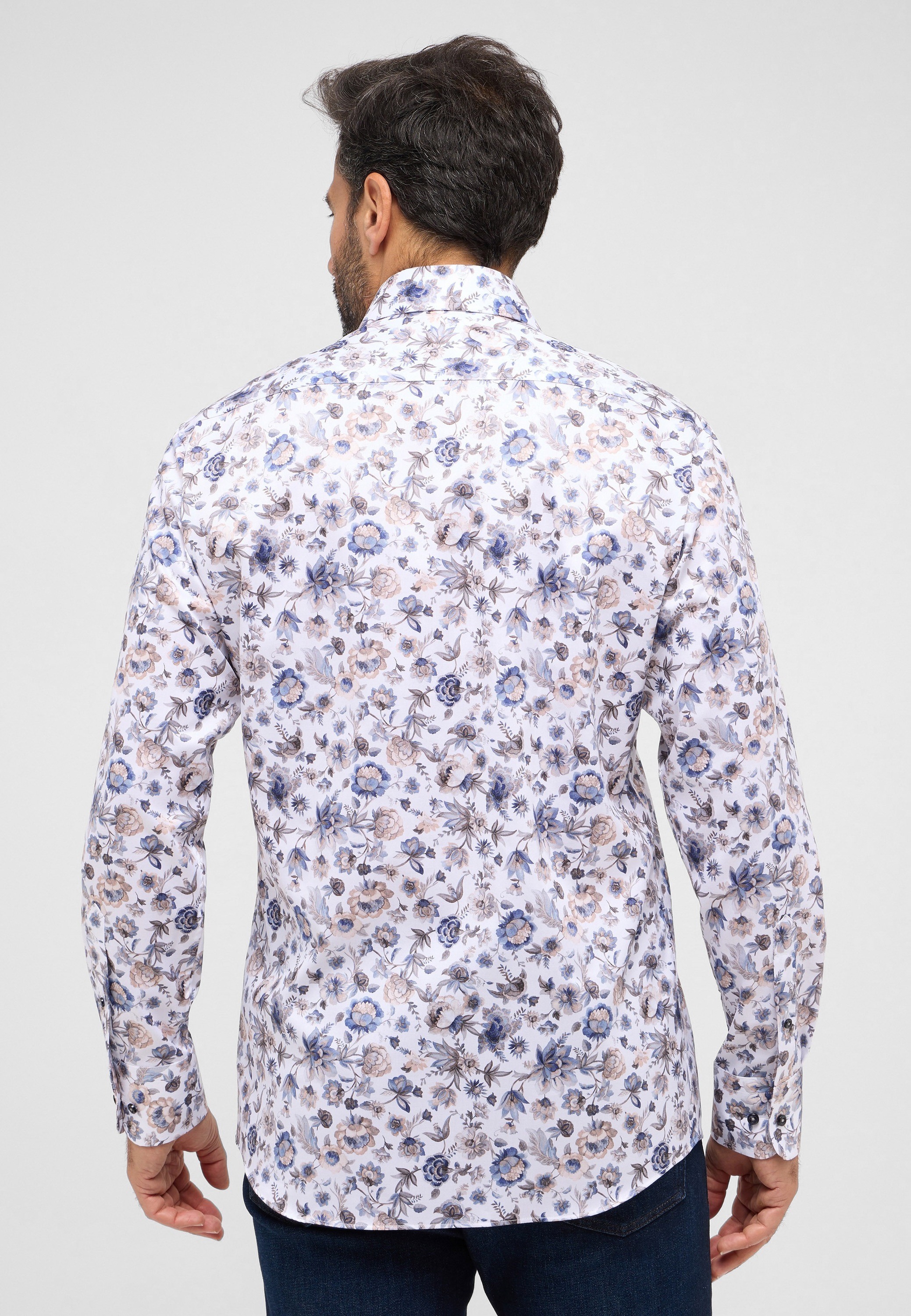 Eterna Langarmhemd »MODERN FIT«, NON IRON (bügelfrei)