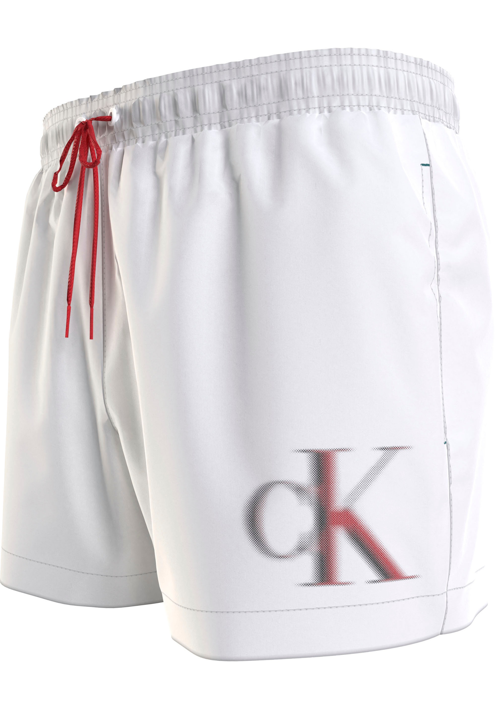 Calvin Klein Swimwear Badeshorts, mit CK-Logodruck in grafischer Optik