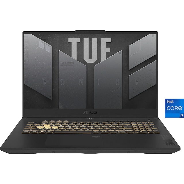 Asus Gaming-Notebook »TUF Gaming F17 FX707ZV4-HX018W«, 43,9 cm, / 17,3 Zoll,  Intel, Core i7, GeForce RTX 4060, 1000 GB SSD jetzt bestellen bei OTTO