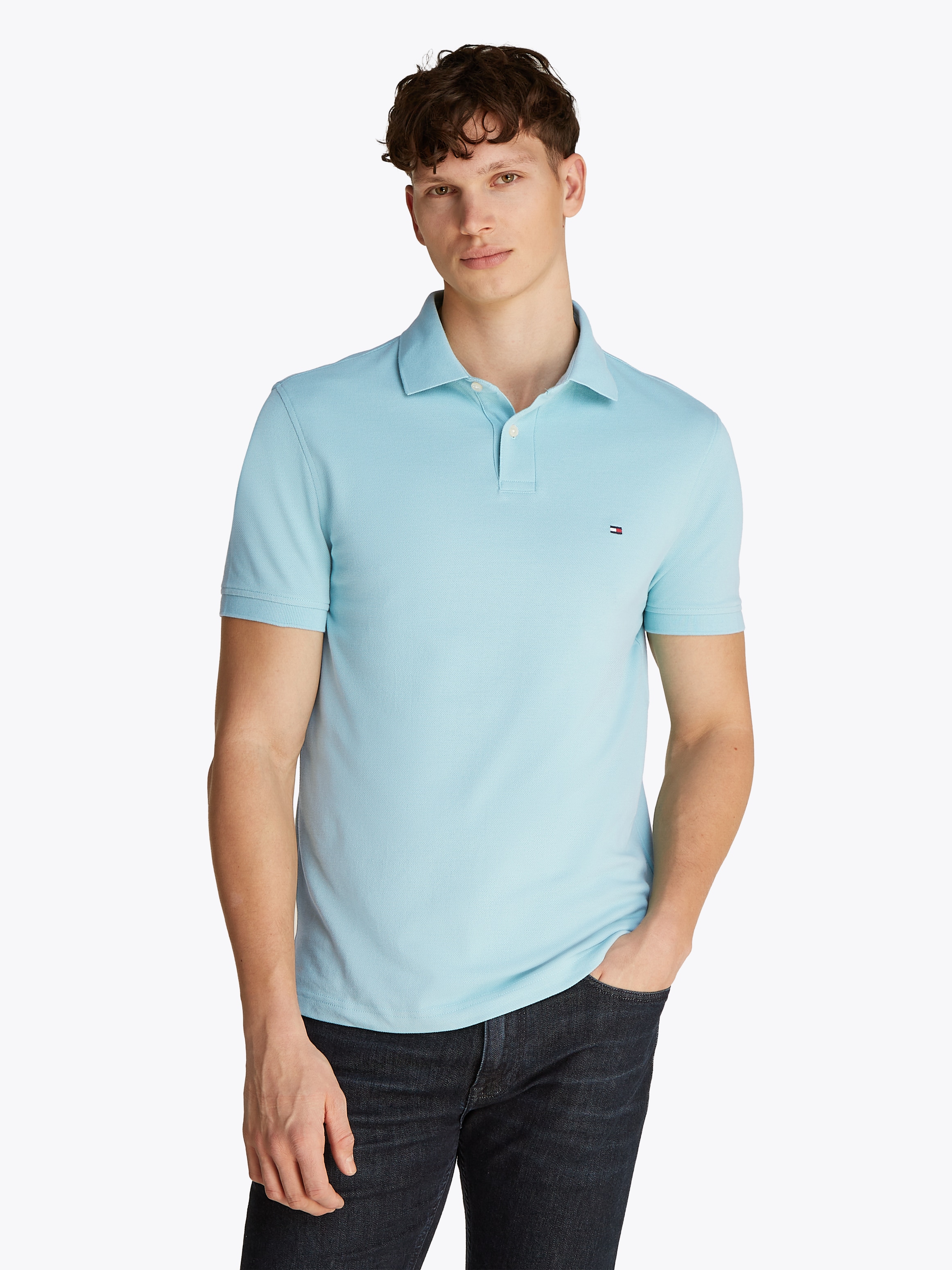 Tommy Hilfiger Poloshirt »1985 REGULAR POLO«, aus hochwertiger Baumwoll-Piqué-Qualität