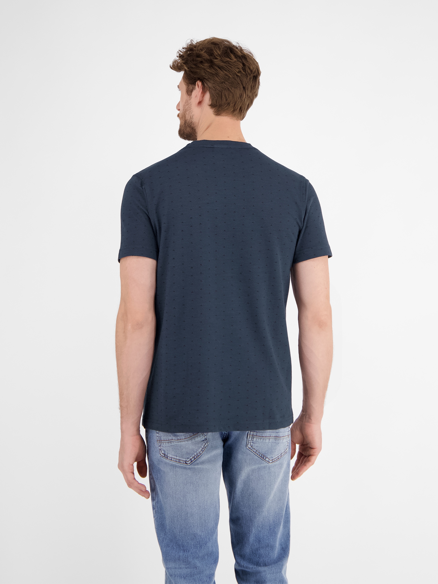 LERROS T-Shirt »Piqué-T-Shirt für Herren«