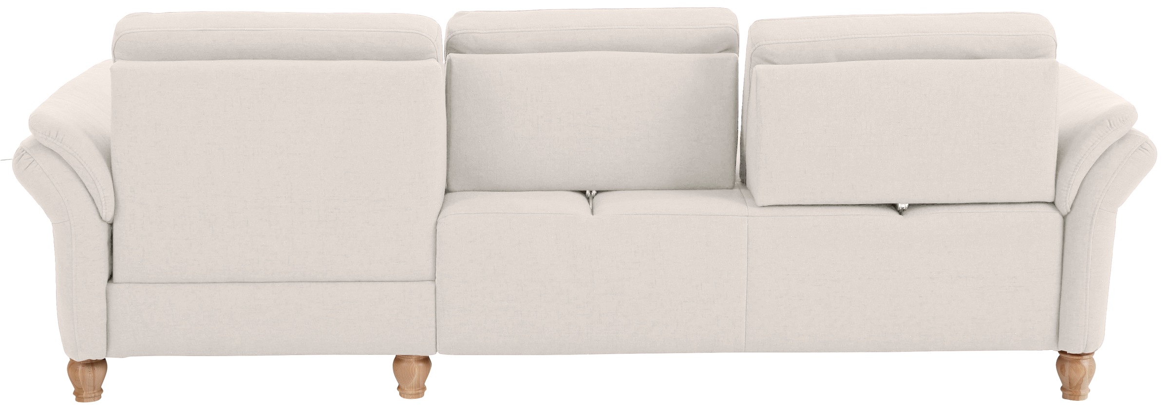 Home affaire Ecksofa »Palace L-Form«, incl. Sitztiefenverstellung, wahlweise mit Bettfunktion und Stauraum