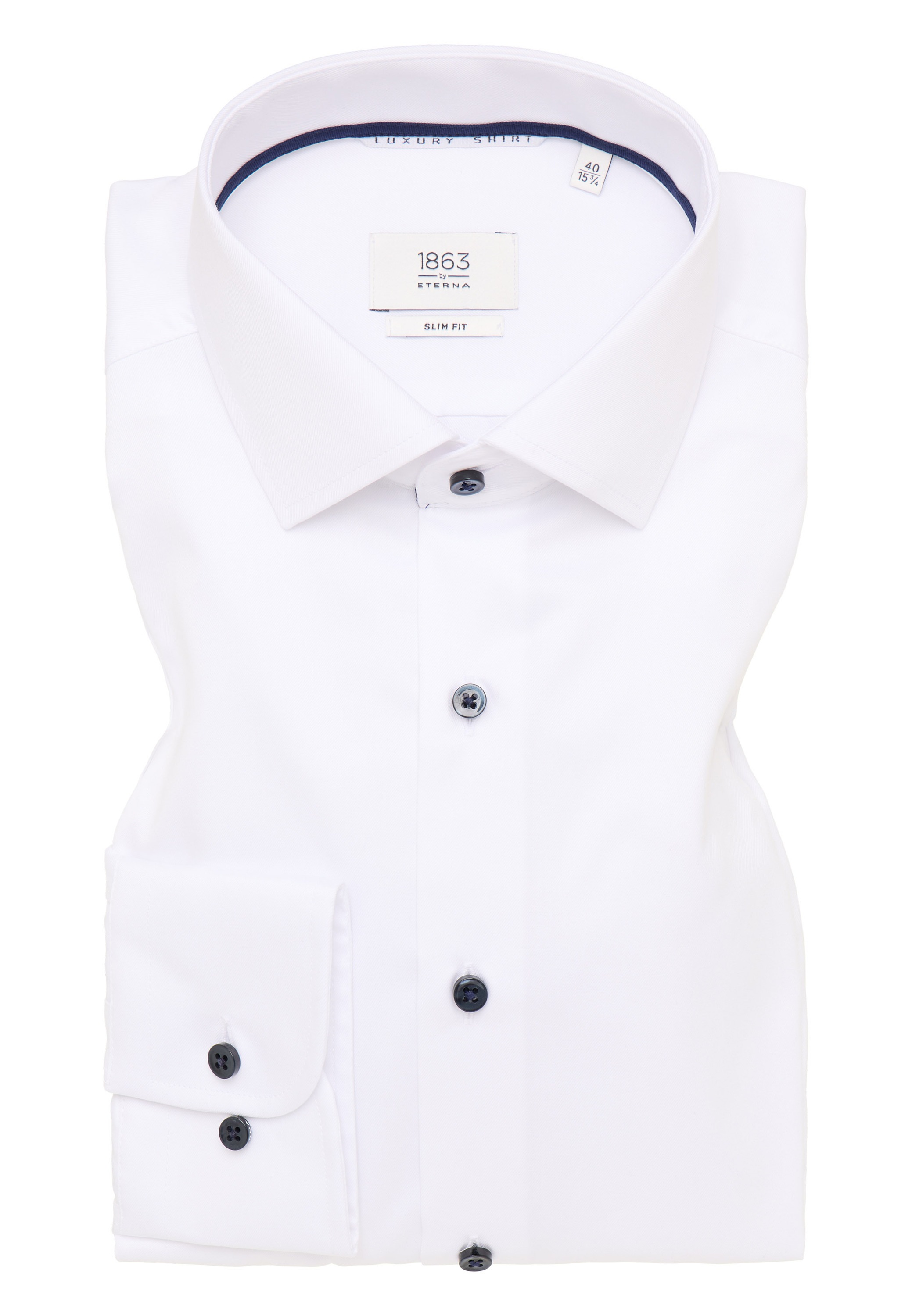 Eterna Langarmhemd »SLIM FIT«, NON IRON (bügelfrei)