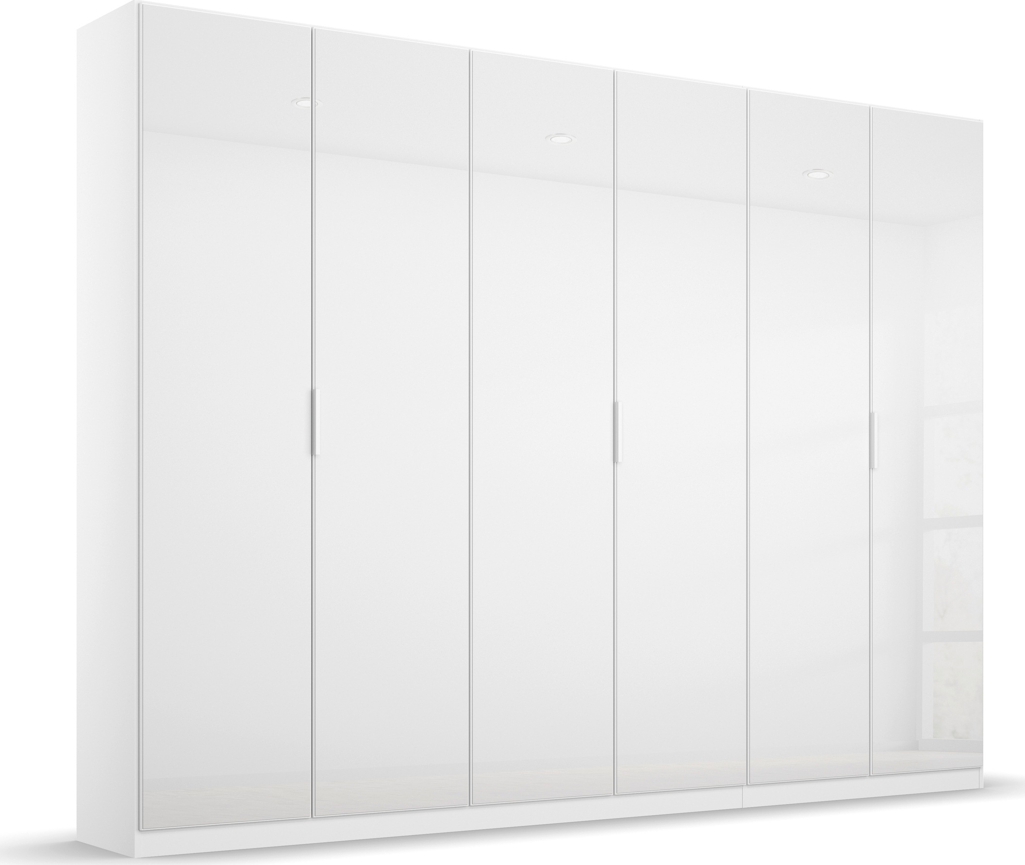 rauch Drehtürenschrank »Kleiderschrank Schrank Garderobe KOLUNA mit hochwertiger Glasfront«, inkl. 2 Innenschubladen sowie extra Einlegeböden MADE IN GERMANY