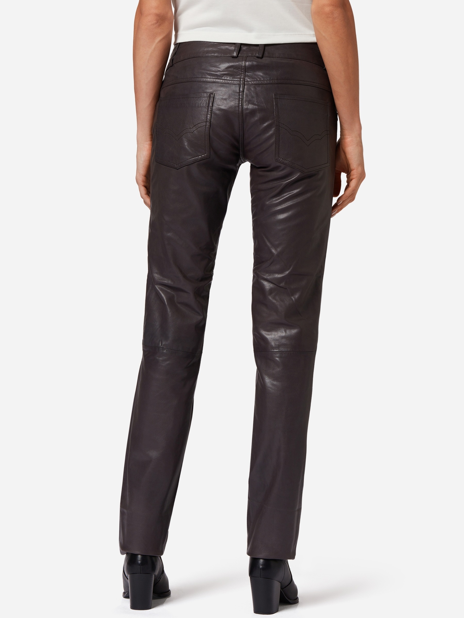 RICANO 5-Pocket-Hose »Lederhose Triston-B«  Handgefertigt aus echtem Leder