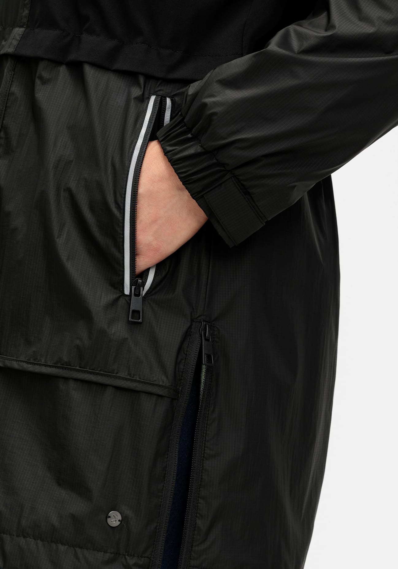 Sheego Outdoorjacke, ohne Kapuze