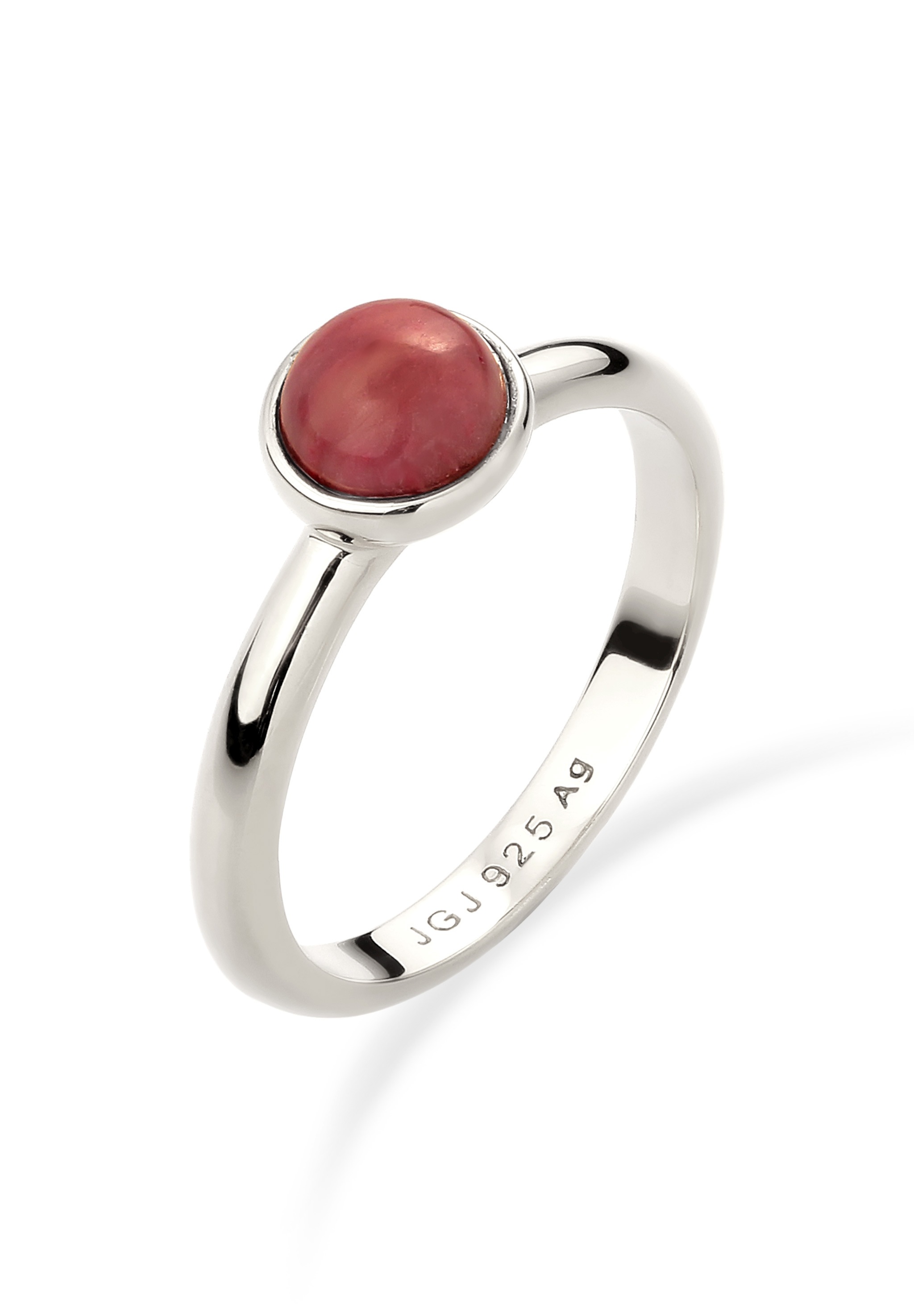 Elli Silberring »Ring Achat Rot 925 Sterling Silber«
