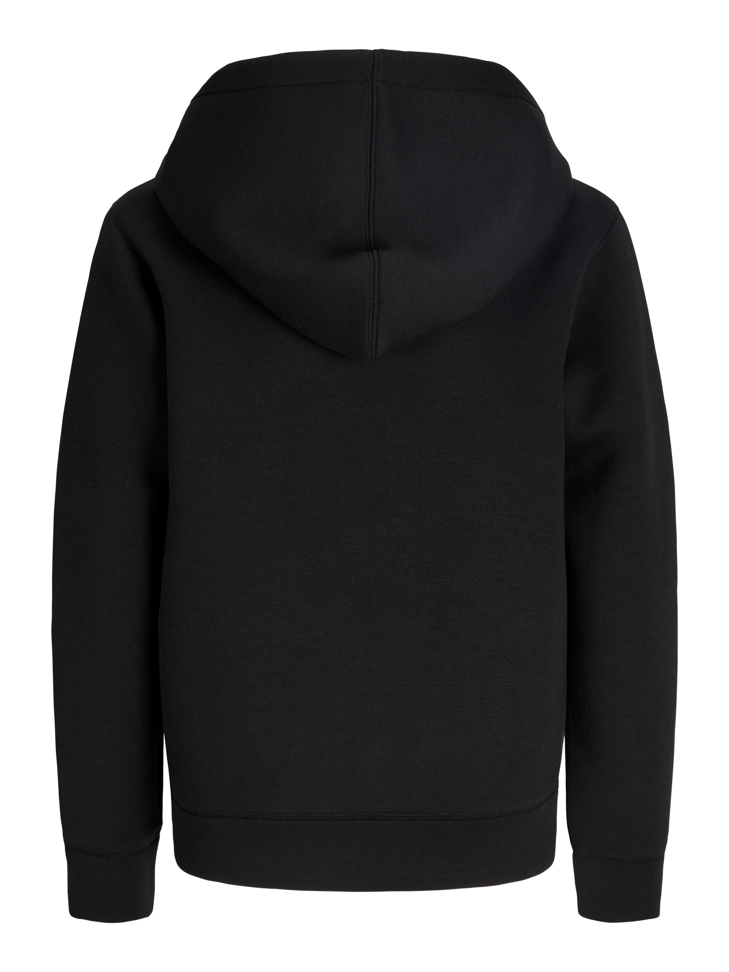 Jack & Jones Junior Kapuzensweatjacke »JCOLEGACY SWEAT SCUBA ZIP HOOD SN JNR« Materialmix, locker geschnitten