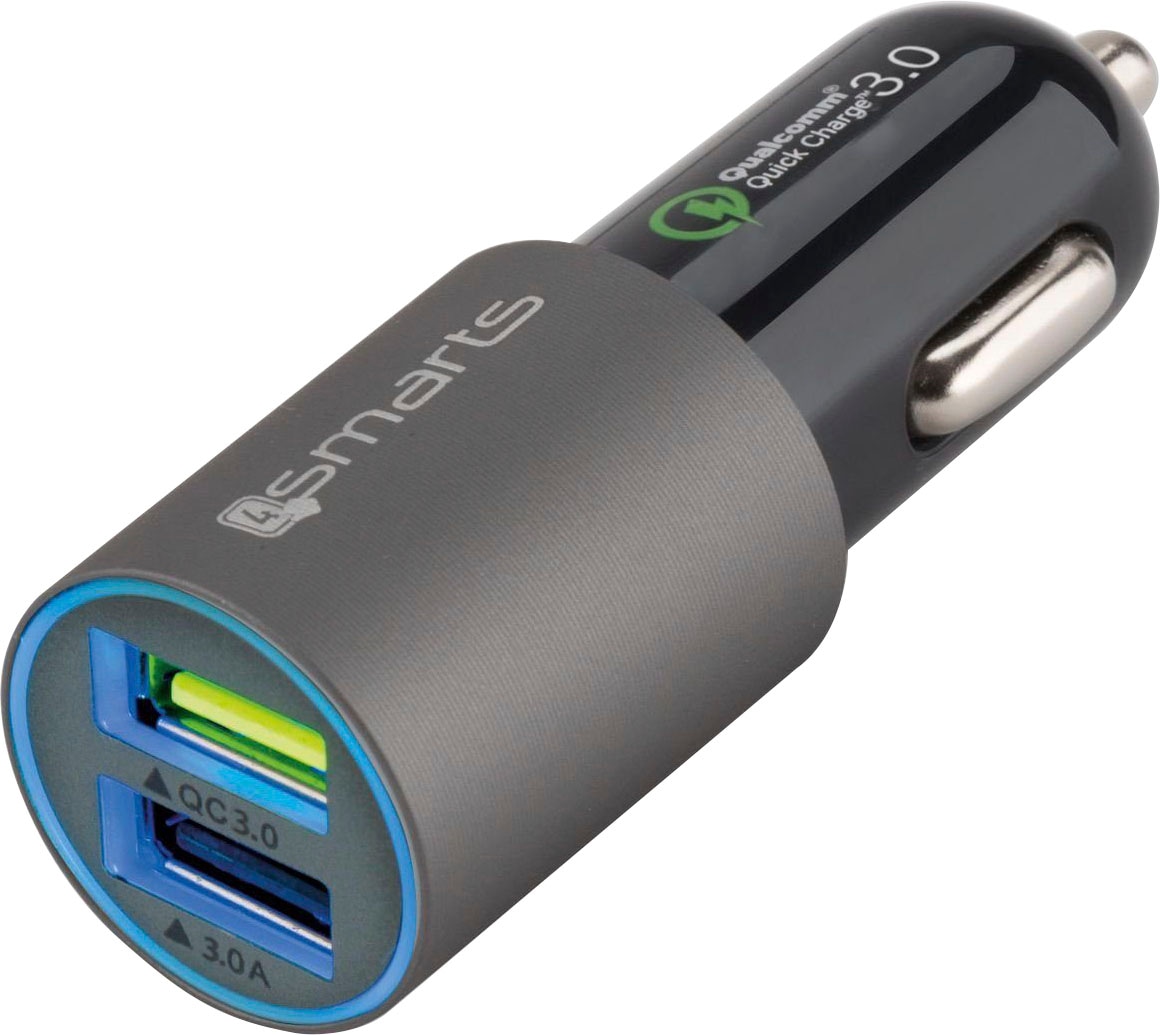 4smarts USB-Ladegerät »Rapid Qualcomm 3.0 KFZ-Lader«