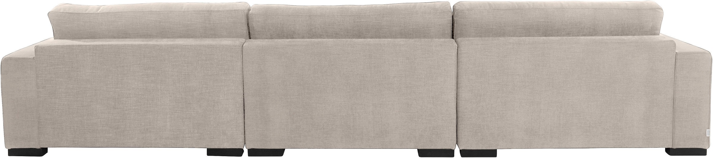Home affaire Sofa-Eckelement »Skara XXL L-Form«, Lounge-Sofa XXL mit Federkern-Polsterung, in vielen Bezugsvarianten