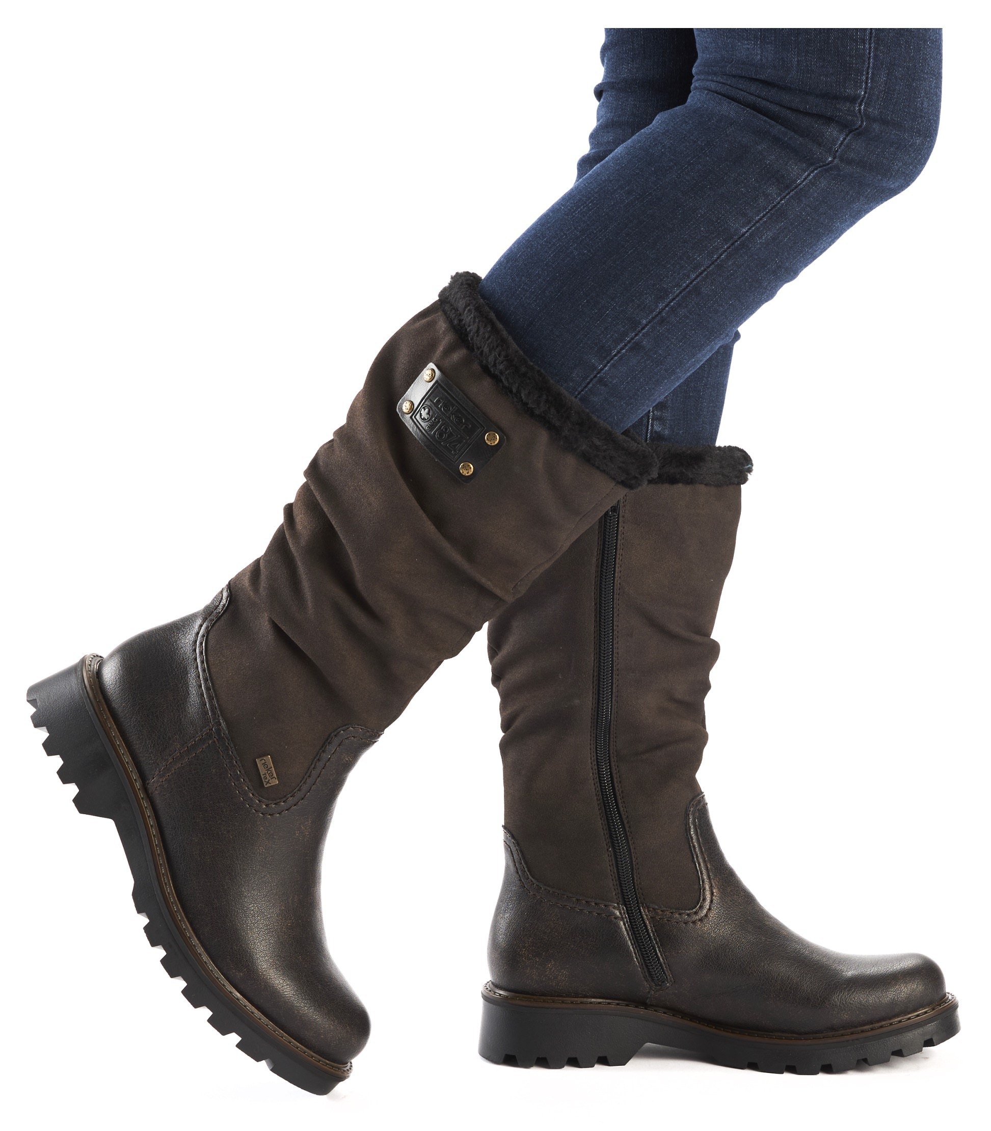 Rieker Winterstiefel, Boots, Rieker-TEX, mit einer Schafthöhe von ca. 28 cm