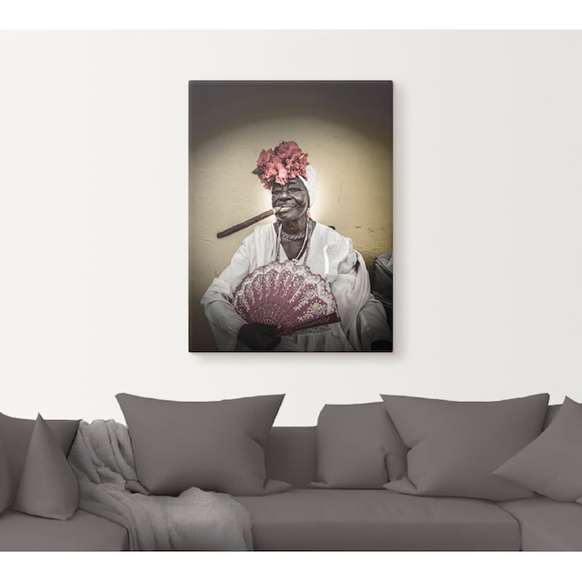 Artland Wandbild »Havanna«, Frau, (1 St.), als Alubild, Leinwandbild,  Wandaufkleber oder Poster in versch. Größen online bei OTTO