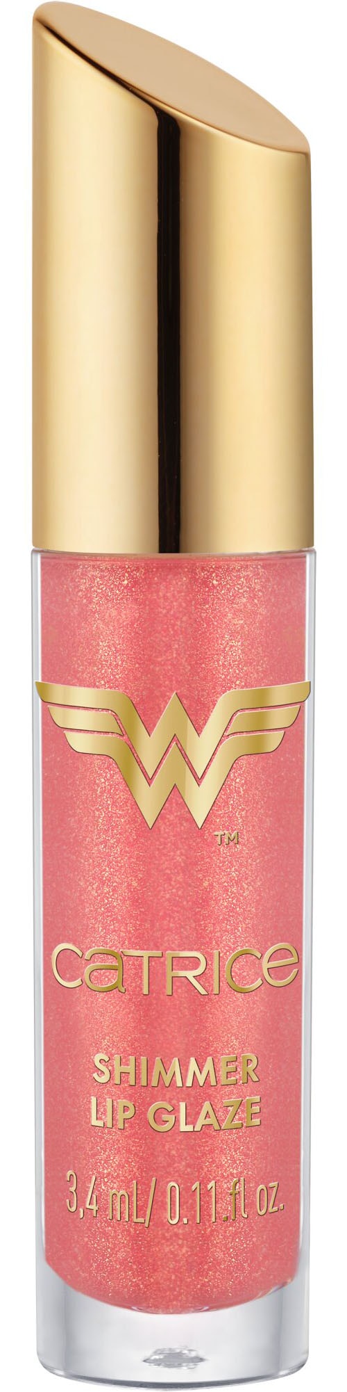 Catrice Lipgloss »Wonder Woman Shimmer Lip Glaze«, (Set, 3 tlg.)
