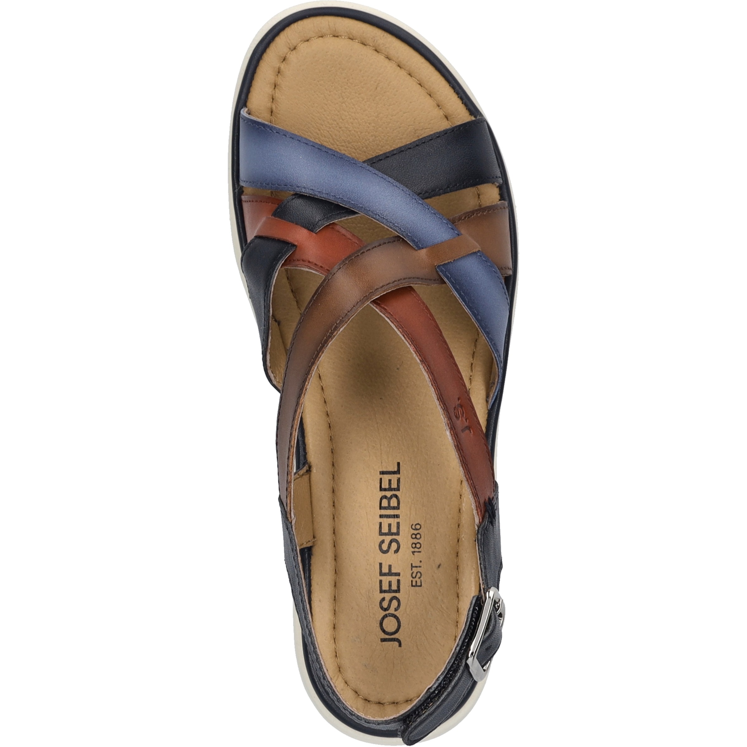 Josef Seibel Sandale »Sevran 07, slate blue-multi«