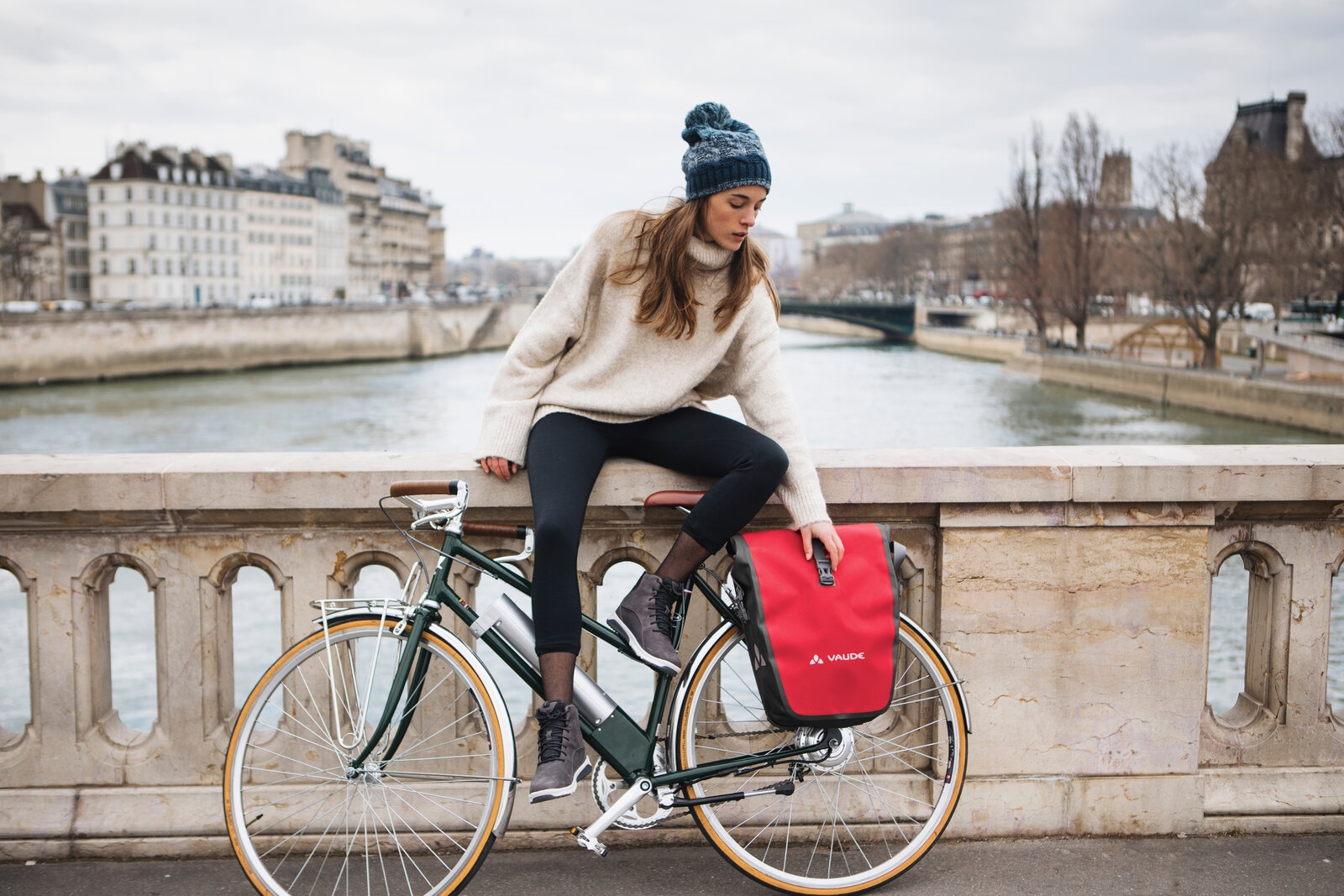 VAUDE Fahrradtasche »Aqua Back« aus Polyester, für Erwachsene