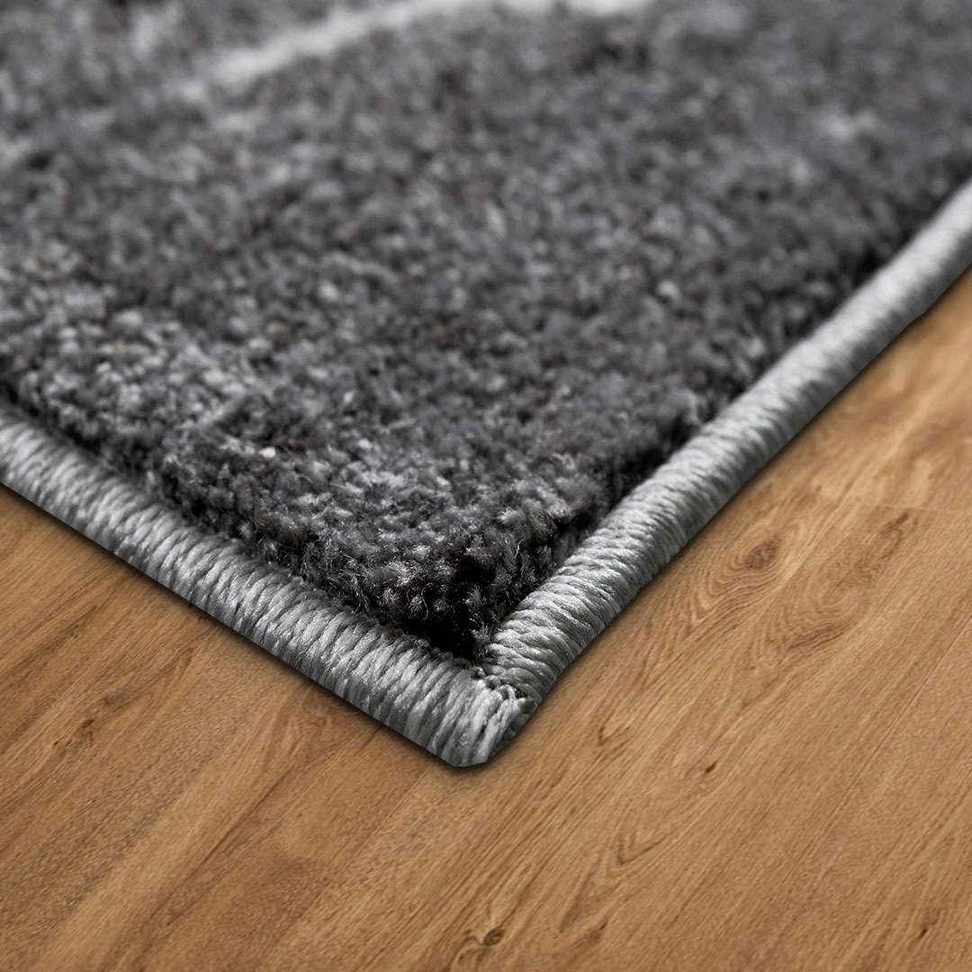 my home Teppich »Tjara«, rechteckig, 9 mm Höhe, Marmor-Design, mit besonders weichem Flor, Kurzflor, dichte Qualität