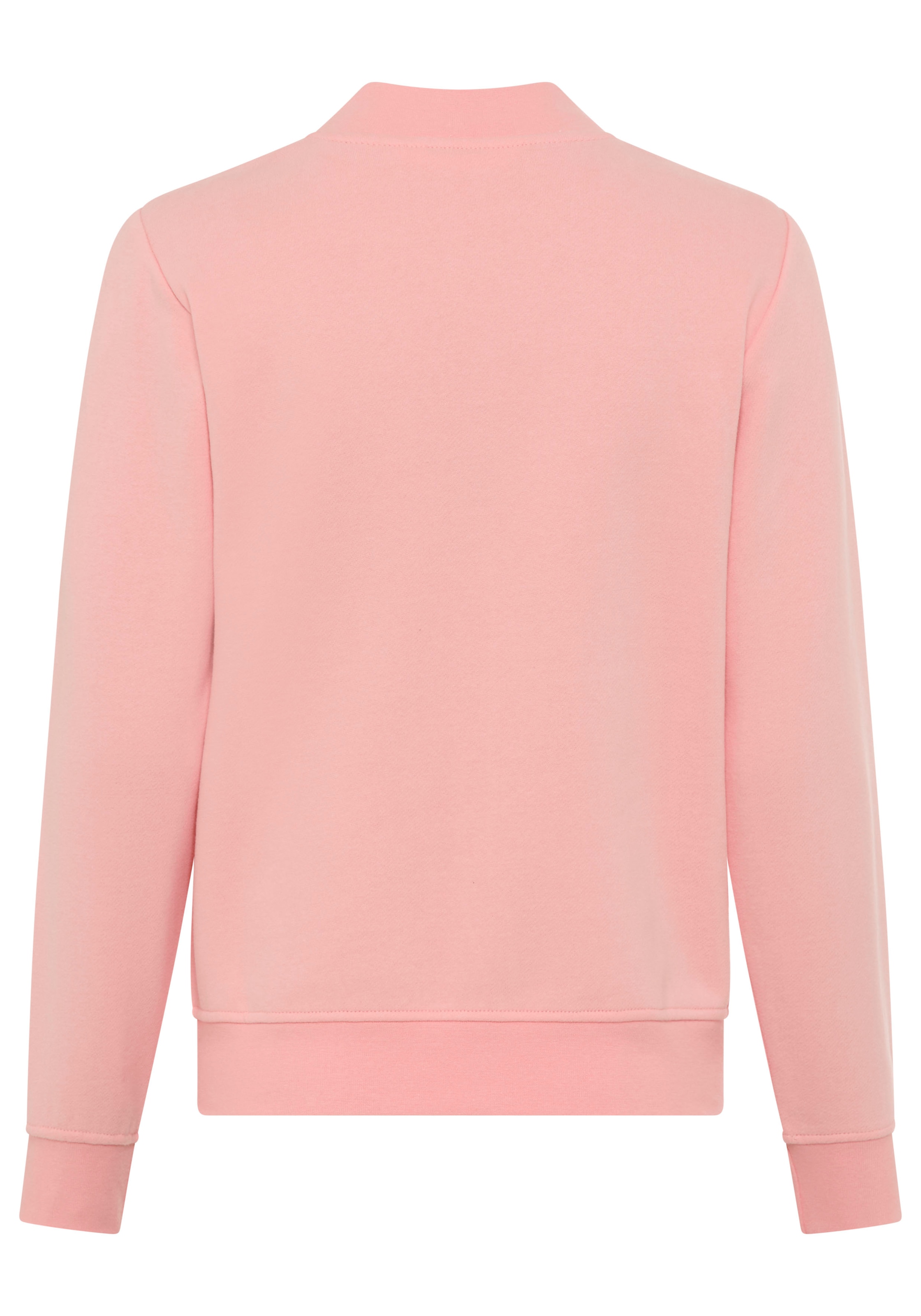 DELMAO Sweatjacke in modischer Bomberjacken-Form