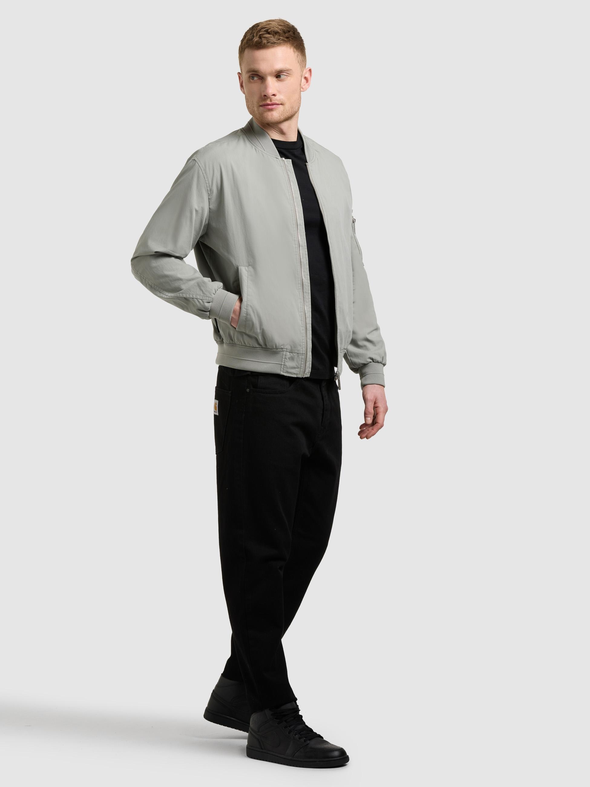 khujo Bomberjacke »Bomberjacke Tawas« ohne Kapuze Lässige Herren Übergangsjacke