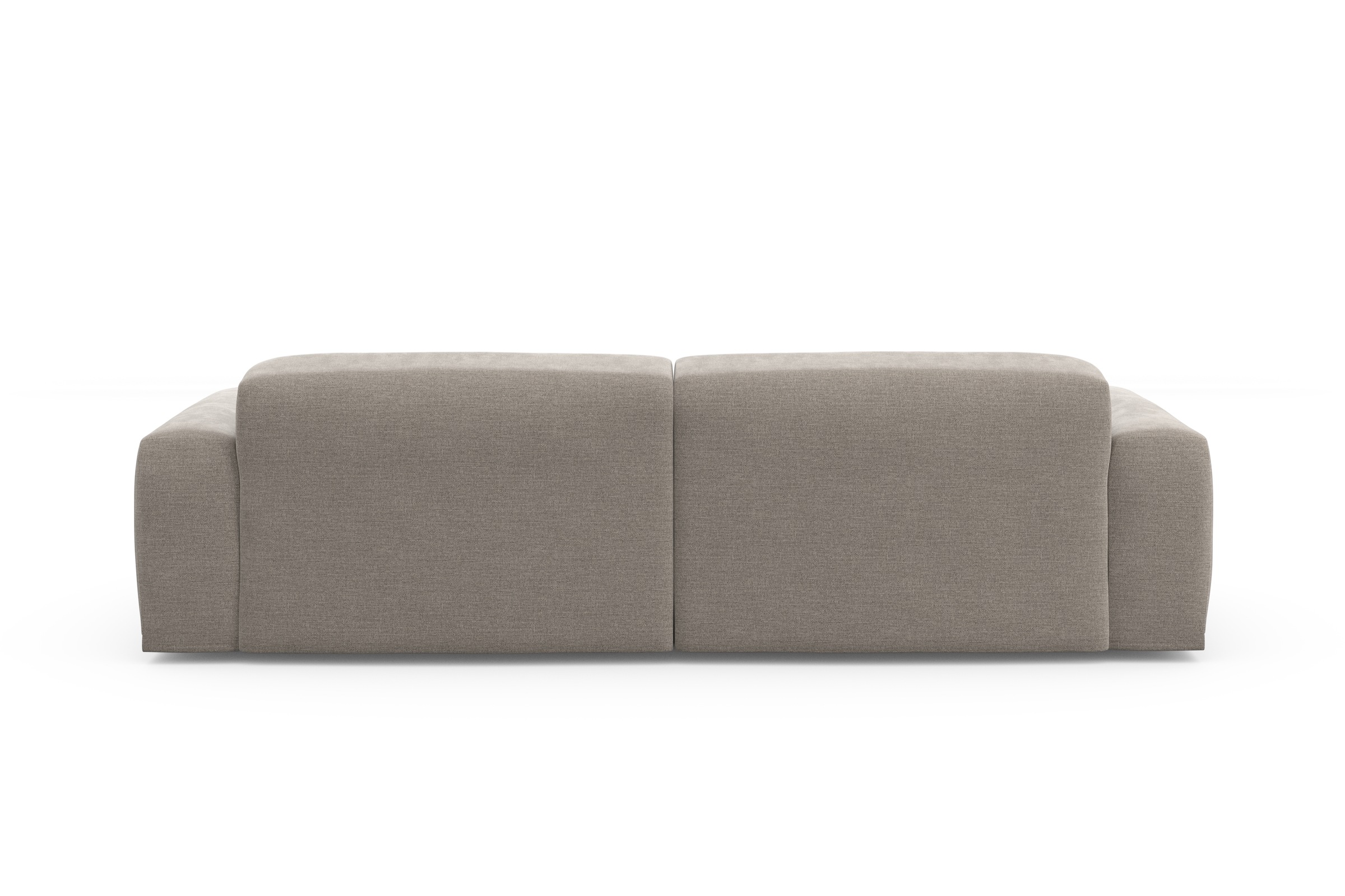 TRENDMANUFAKTUR Ecksofa »Braga, mit hochwertigem Kaltschaum, L-Form, in Cord erhältlich«, (2 St.), modernes Sofa, Couch mit hohem Sitzkomfort, 255/72/160 cm (B/H/T)