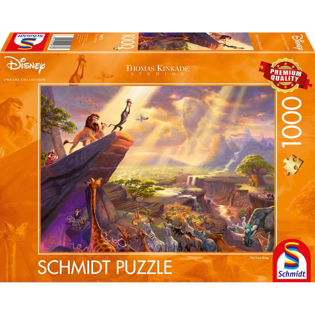 Schmidt Spiele Puzzle »Disney, König der Löwen«