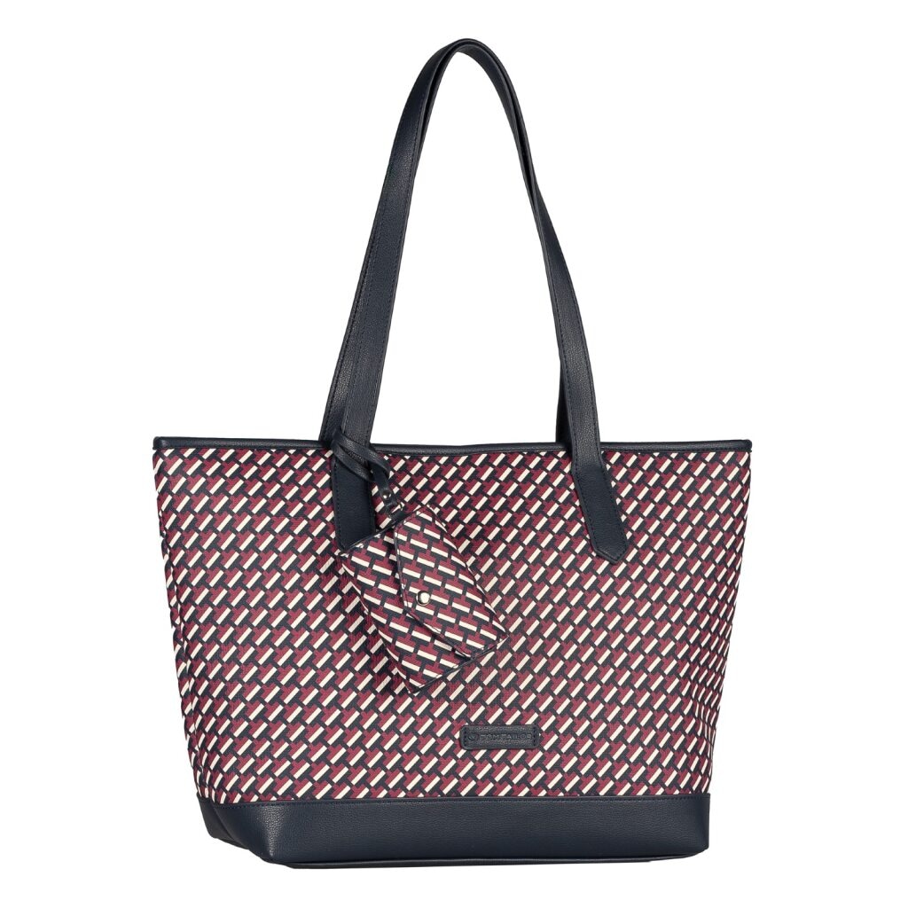 TOM TAILOR Shopper »Xenia« mit raffiniert geometrischen "T" Print des Logos auf dem Taschenkörper