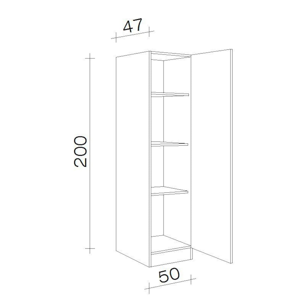 Flex-Well Seitenschrank »Bergen«