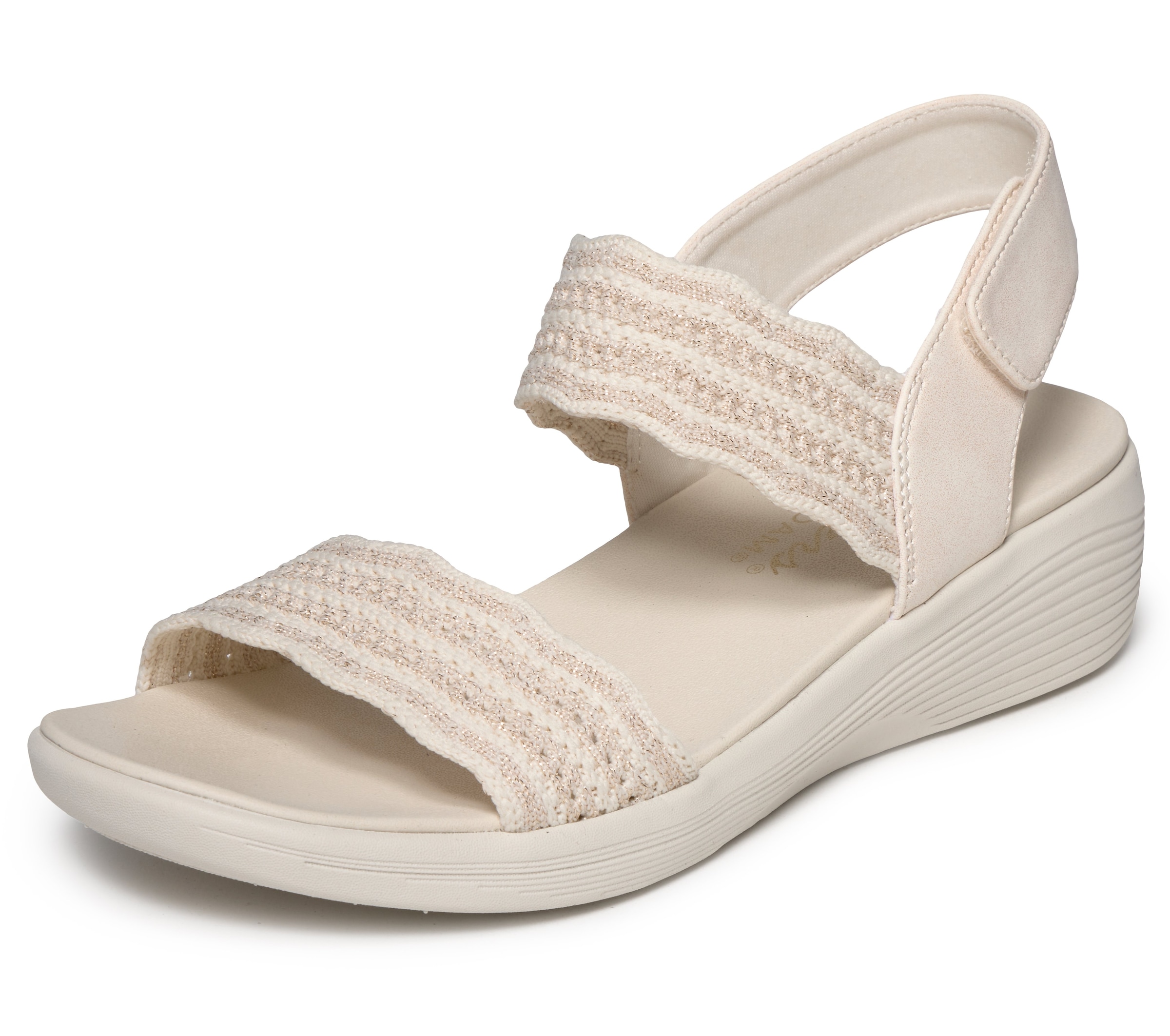 Skechers Sandale »ARYA«  Sommerschuh, Keilsandalette mit komfortablem Luxe Foam