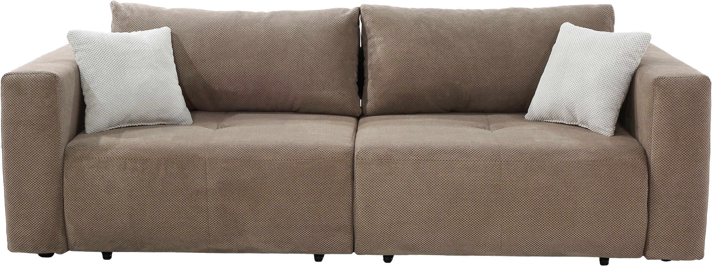 Jockenhöfer Gruppe Big-Sofa »Relax«, Gästebettfunktion, Bettkasten, Sitzelemente einzeln ausziehbar