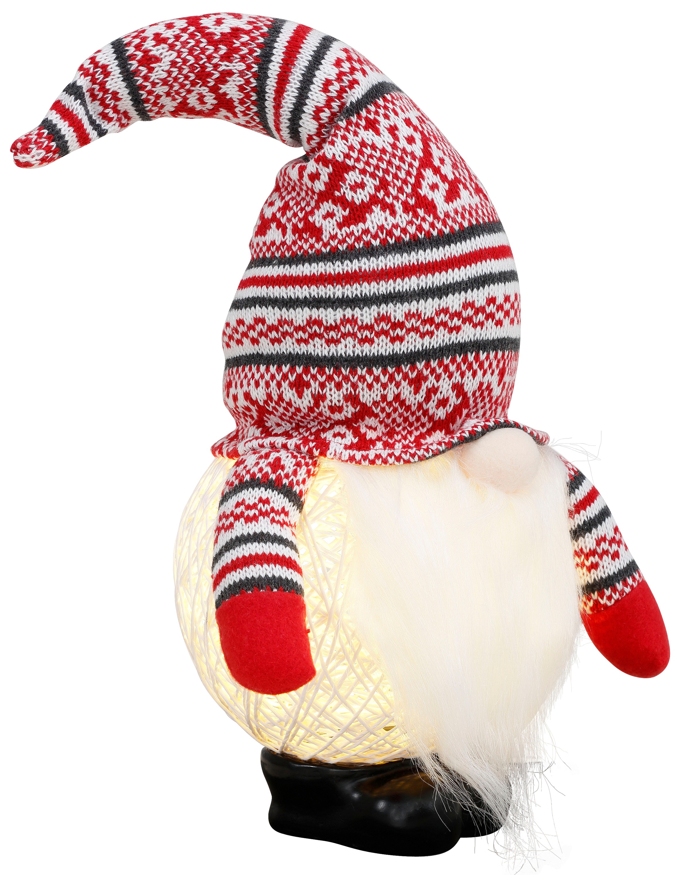 IC Winterworld LED Dekofigur »Plüschwichtel, Weihnachtsdeko«, Höhe ca. 45 cm