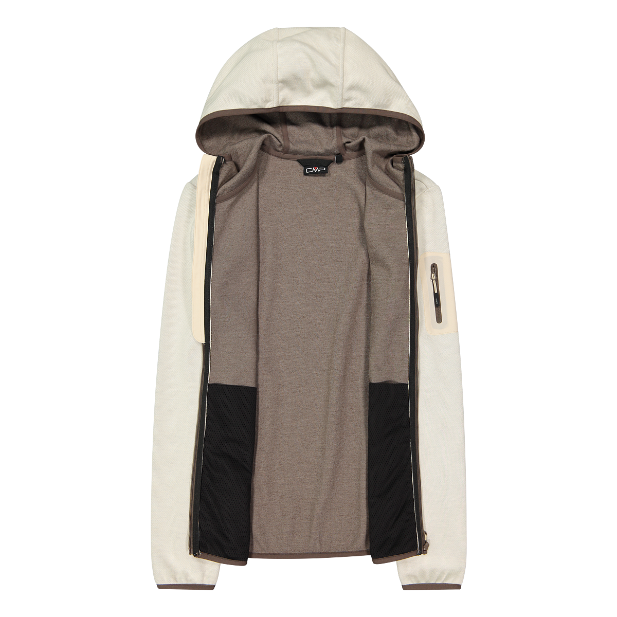 CMP Strickfleecejacke sportlicher Stil, für sportliche Aktivitäten und Outdoor