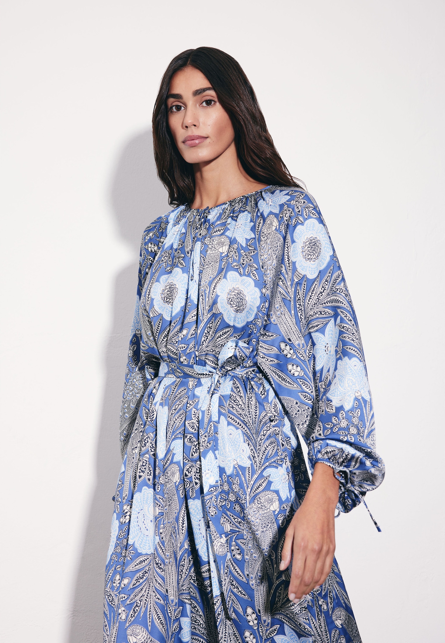 seidensticker Sommerkleid 1/1 Rundhals Druck
