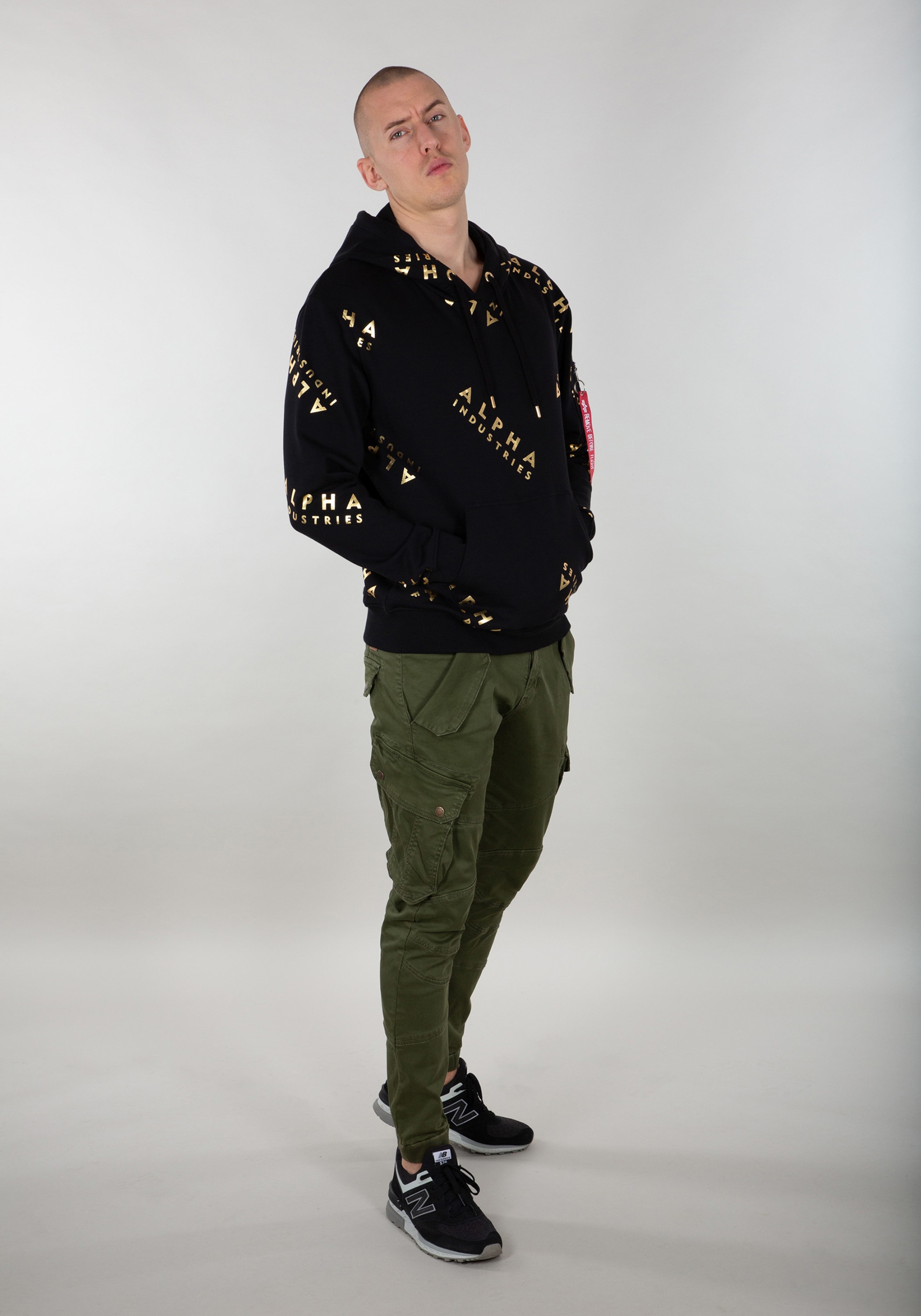 Alpha Industries Hoodie »AOP Hoodie Foil Print«