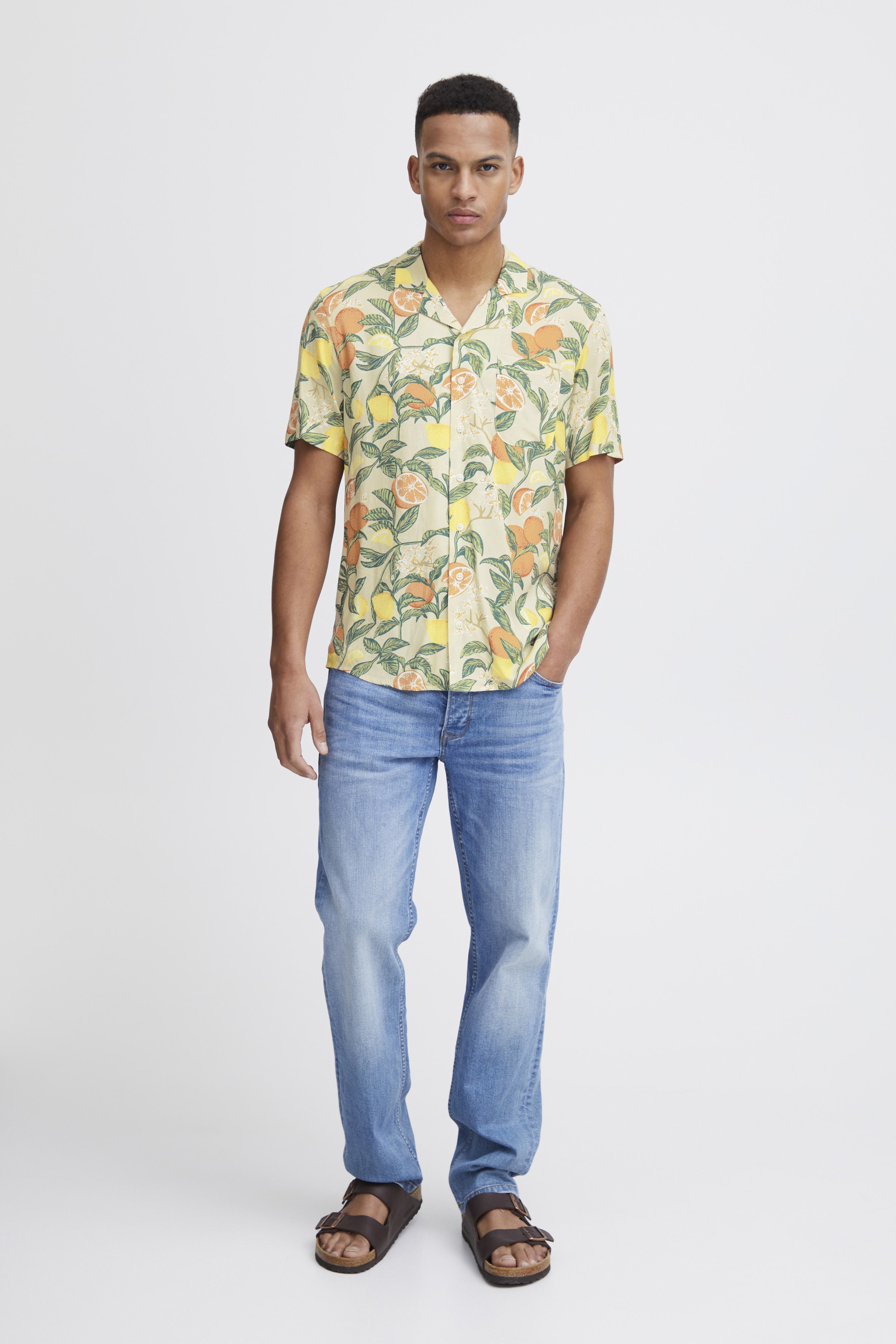 Blend Kurzarmshirt »Kurzarmhemd BHShirt«