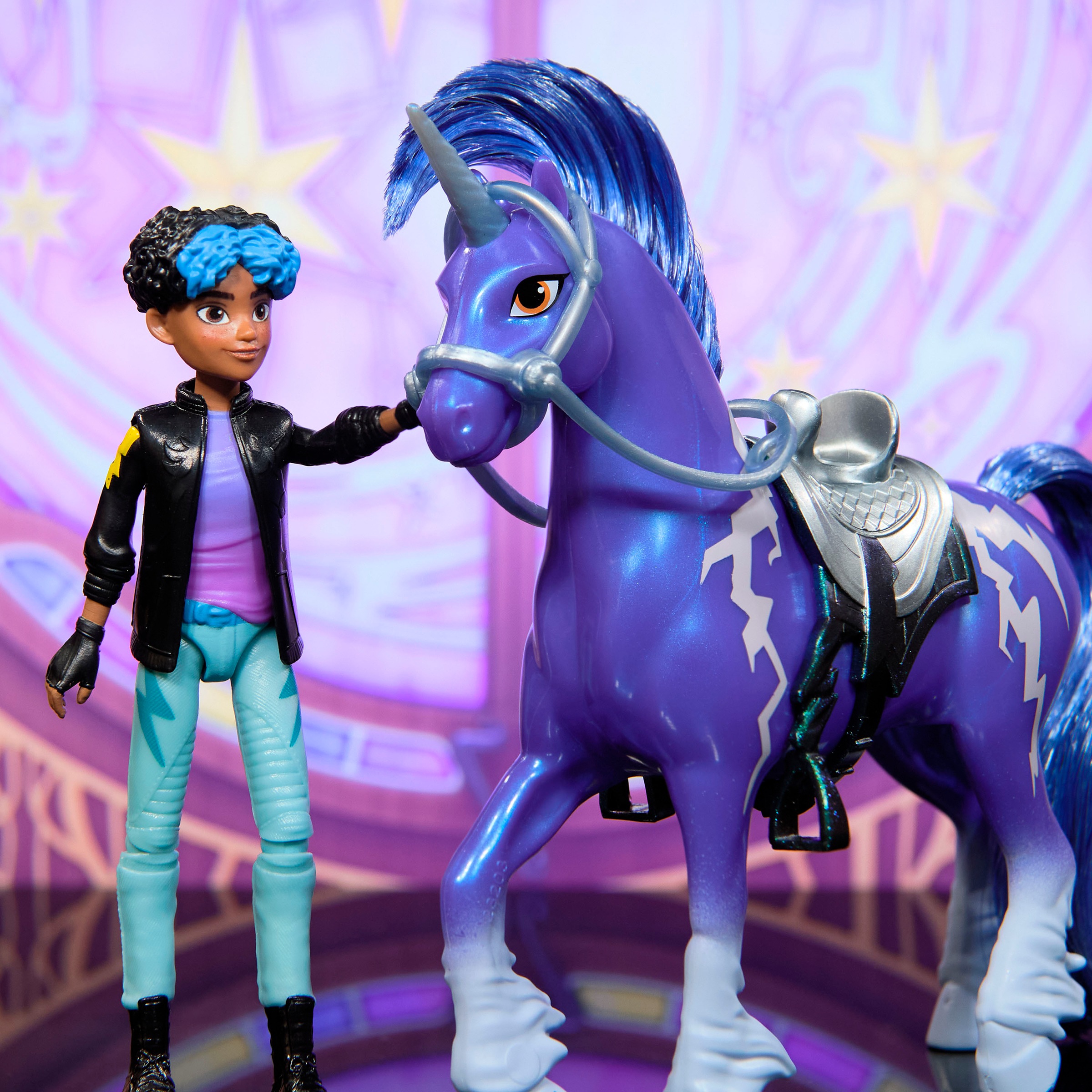 Spin Master Anziehpuppe »Unicorn Academy - Rory & Einhorn Storm«, mit echter Mähne