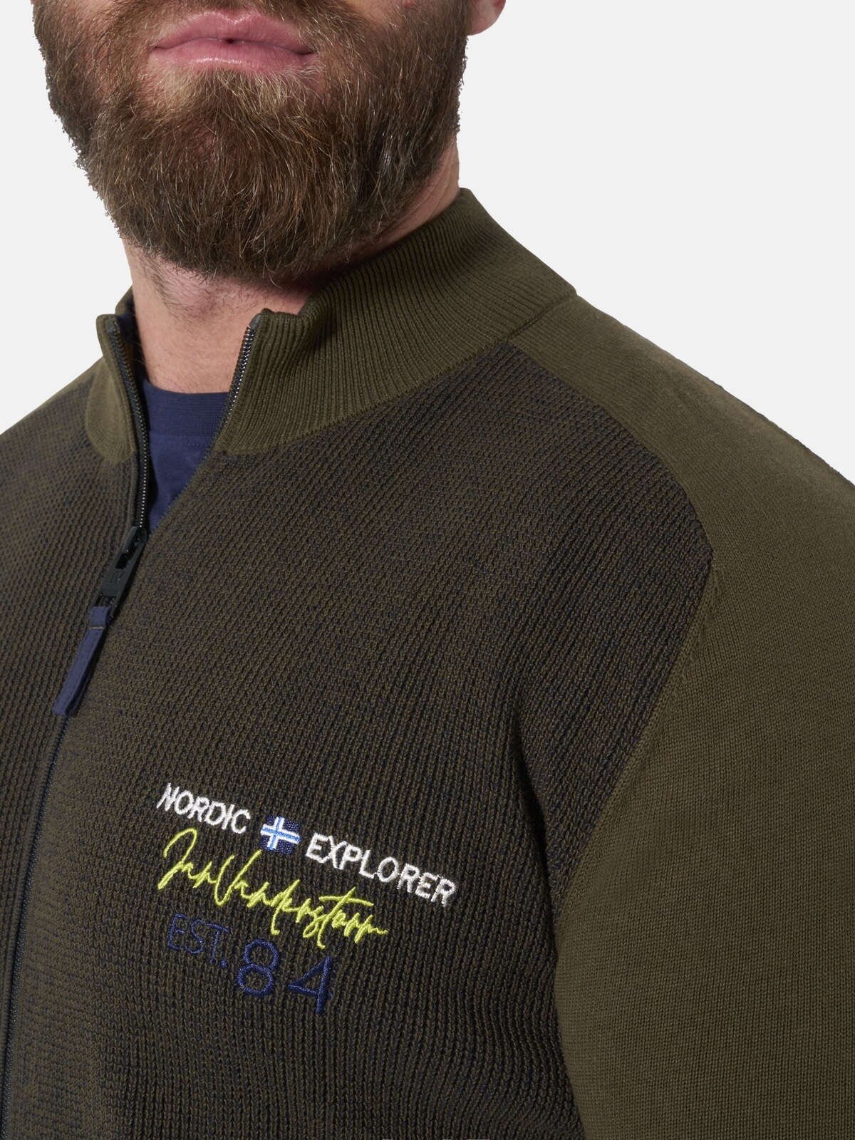 Jan Vanderstorm Strickjacke »Strickjacke BARND«
