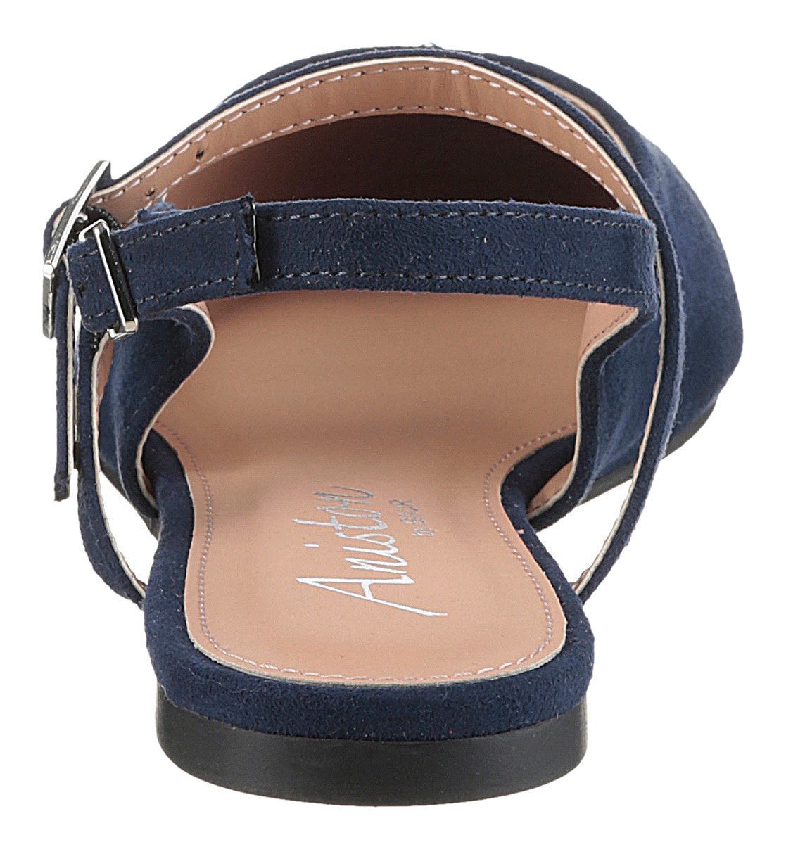 Aniston SHOES Slingpumps, Flat, Sommerschuh, Riemchensandale - neue KOLLEKTION, schmale Form