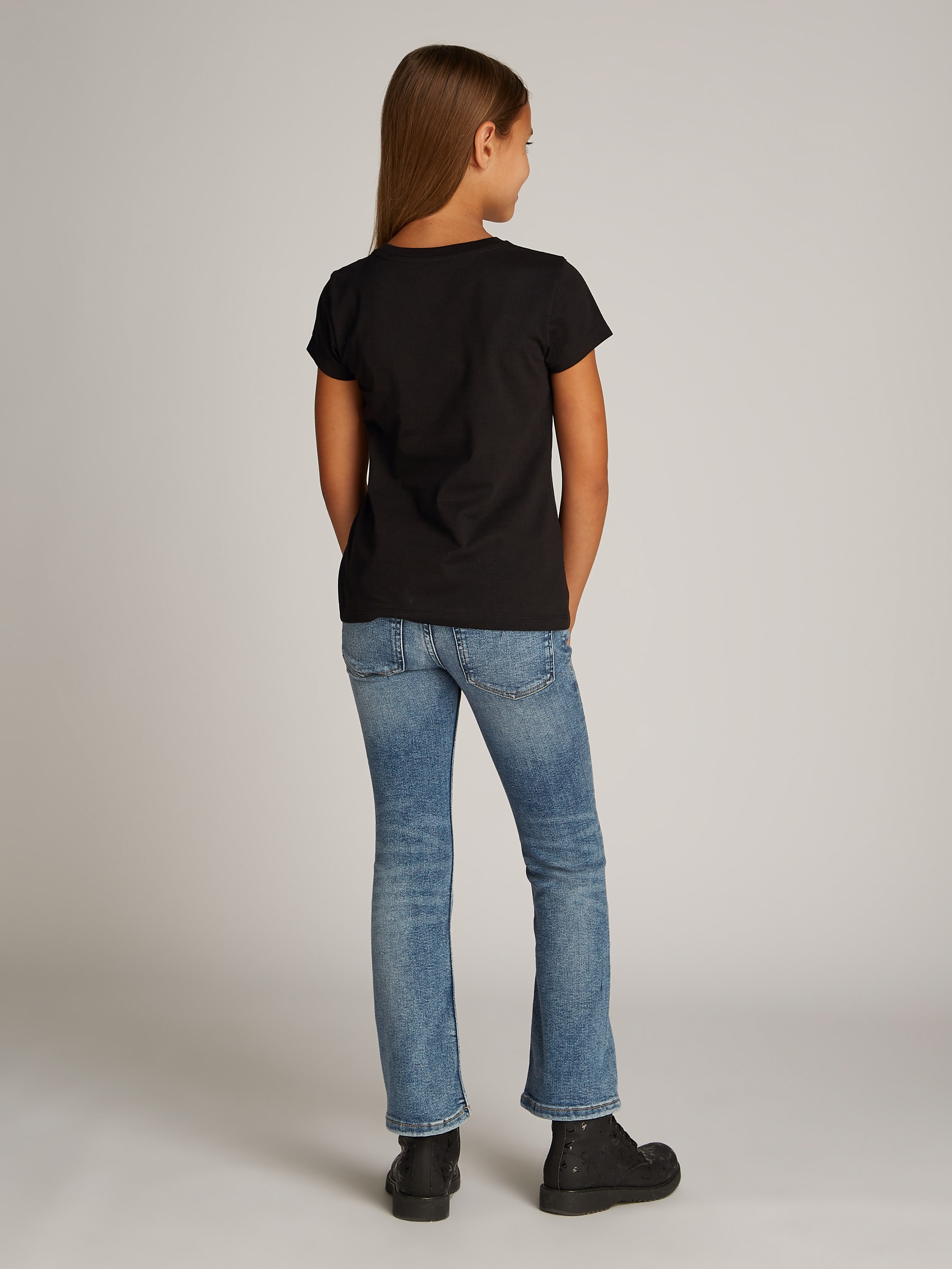 Calvin Klein Jeans T-Shirt »2-PACK SLIM MONOLOGO T-SHIRT«, (Packung, 2 tlg., 2er-Pack), mit Logodruck