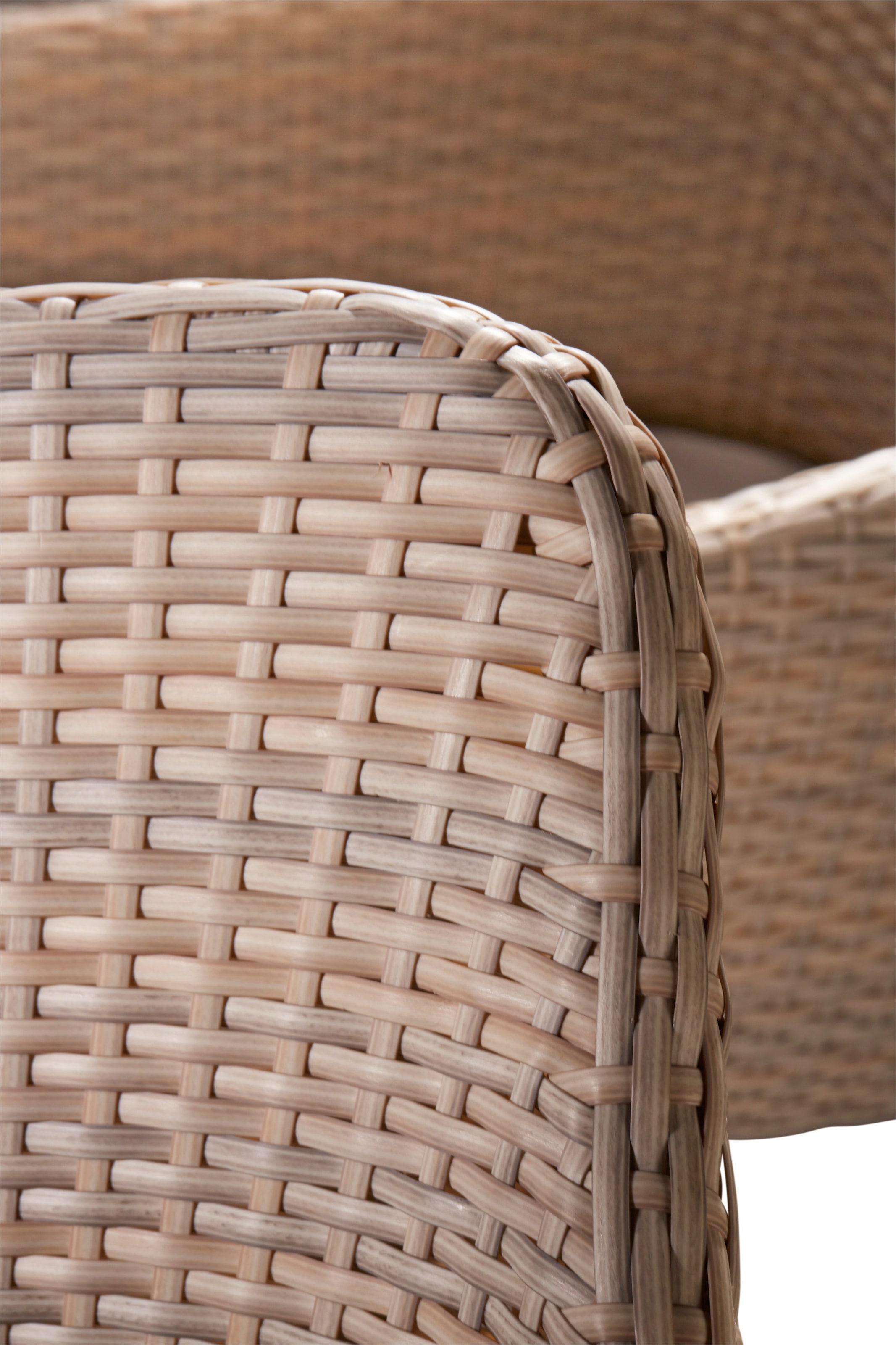 Best Gartenstuhl »Paterna«, (Set), 2 St., 2er Set, Set 2-tlg., Polyrattan, verstellbar, inkl. Auflage