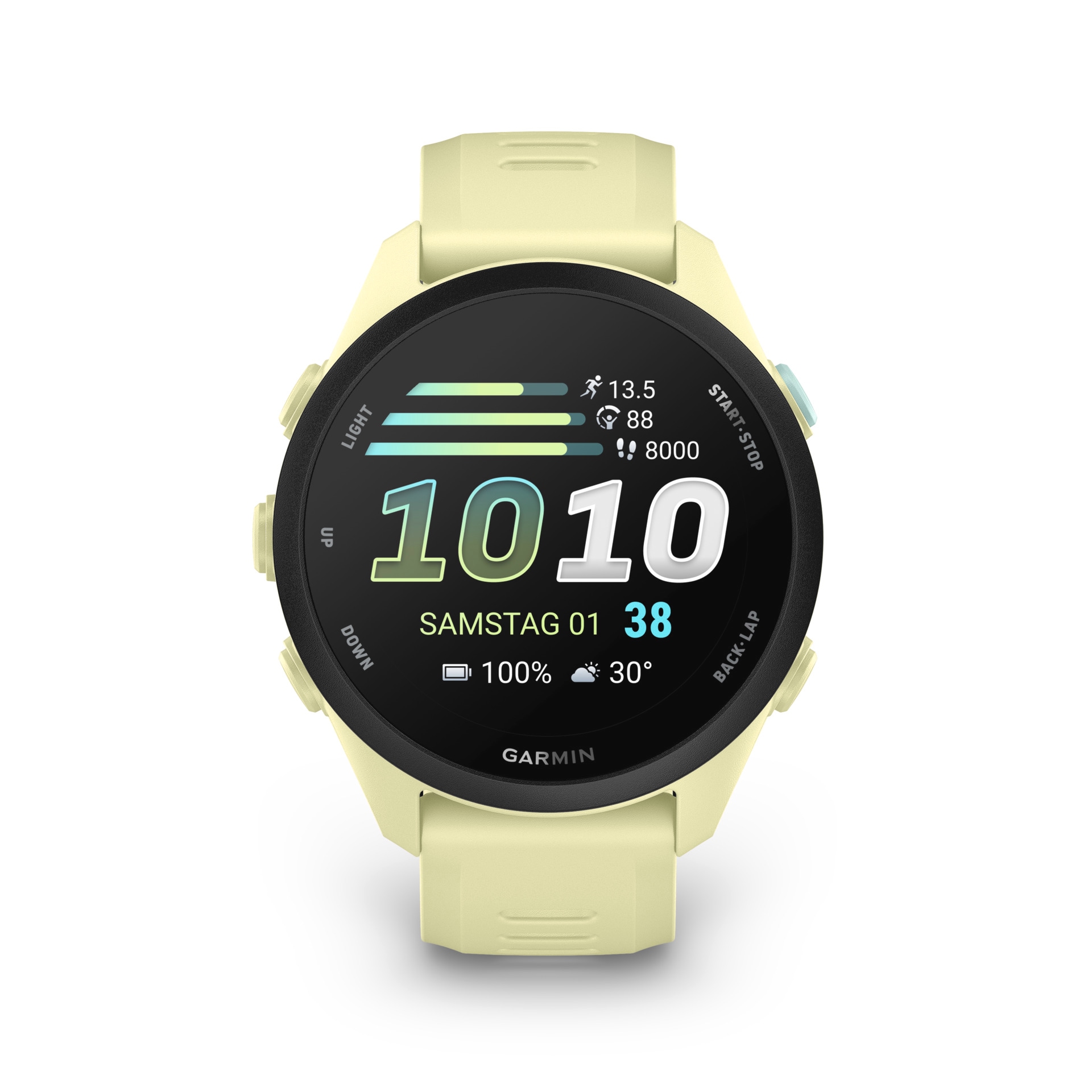 Garmin Smartwatch »Forerunner 70 mit Silikonarmband 20 mm«(/ 1,2 ″)