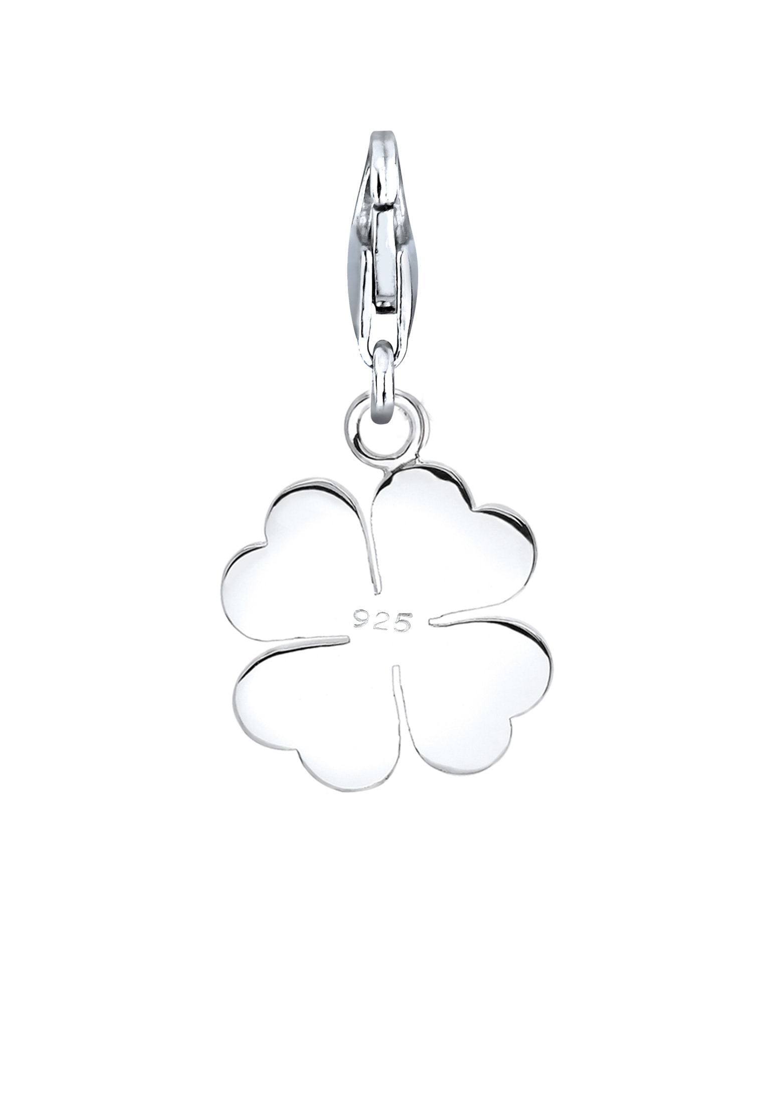 Nenalina Charm-Einhänger »Charm Anhänger Kleeblatt Glück Talisman 925 Silber«