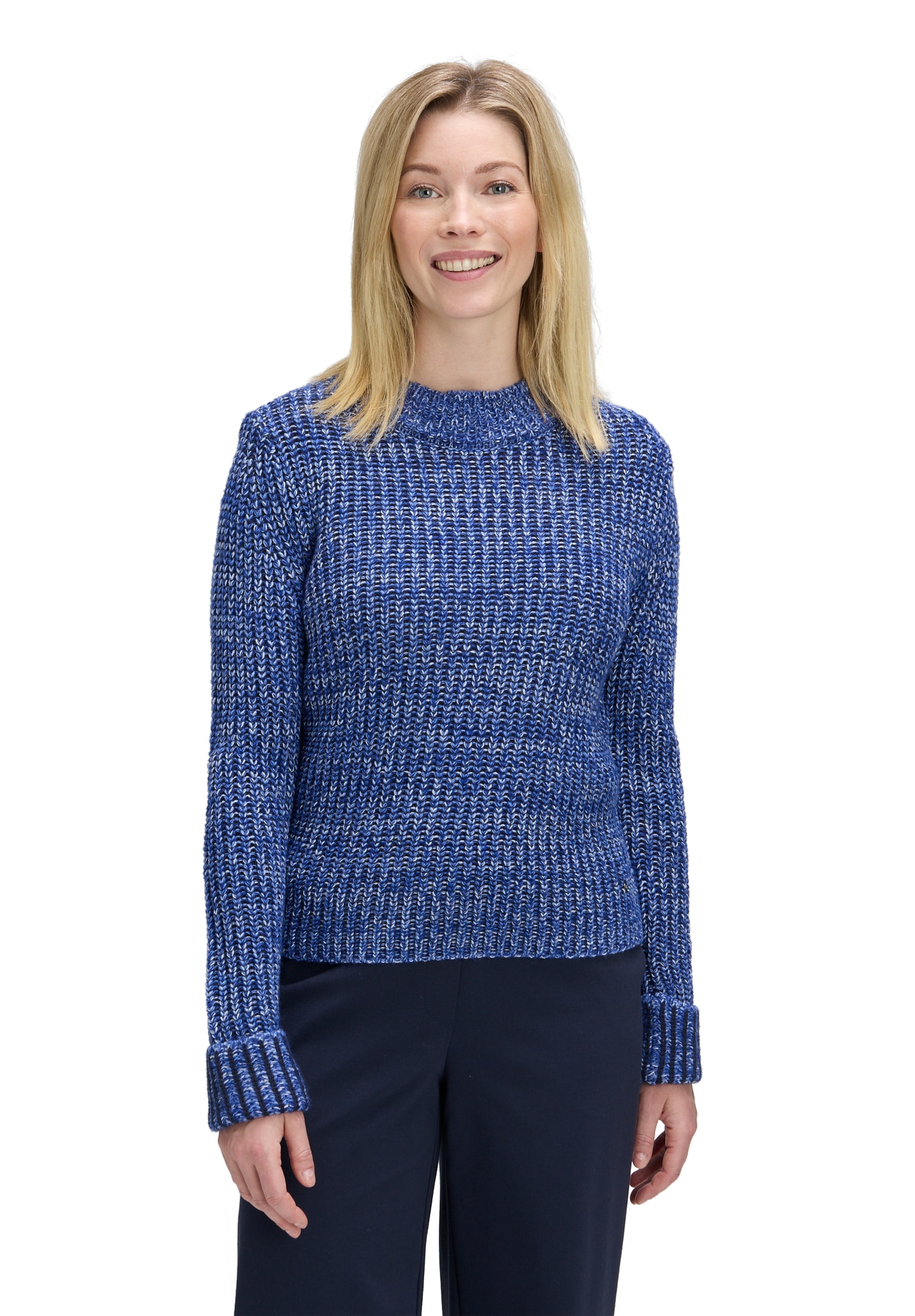 Betty&Co Strickpullover »Strickpullover mit Struktur«