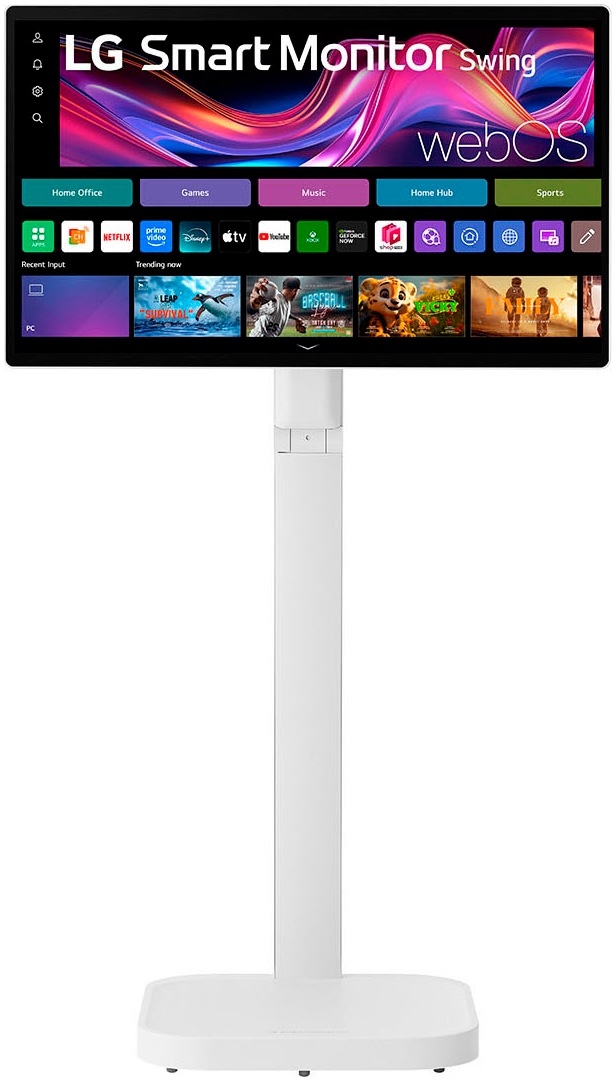 LG LED-Monitor »32U889SA 31,5 Zoll 4K-UHD IPS-Smart Monitor« 80 cm/32 ″  3840 x 2160 px 5 Reaktionszeit 60 Hz mit Touchscreen und Standfuß mit Rollen