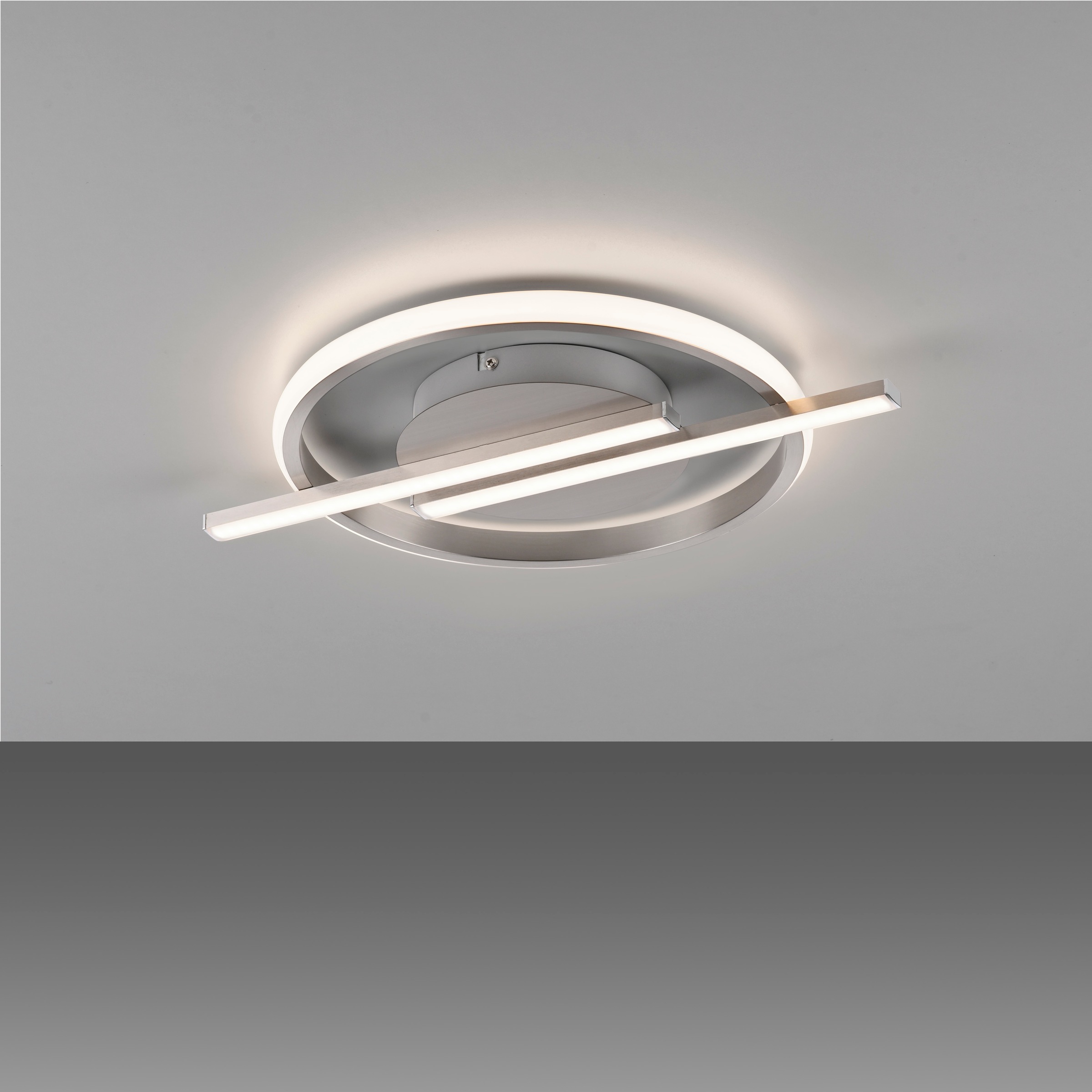 JUST LIGHT Deckenleuchte »KORSA«, 1 flammig, Leuchtmittel LED-Board | LED fest integriert, LED, dimmbar, Simply Dim, Memory, nach Trennung vom Netz