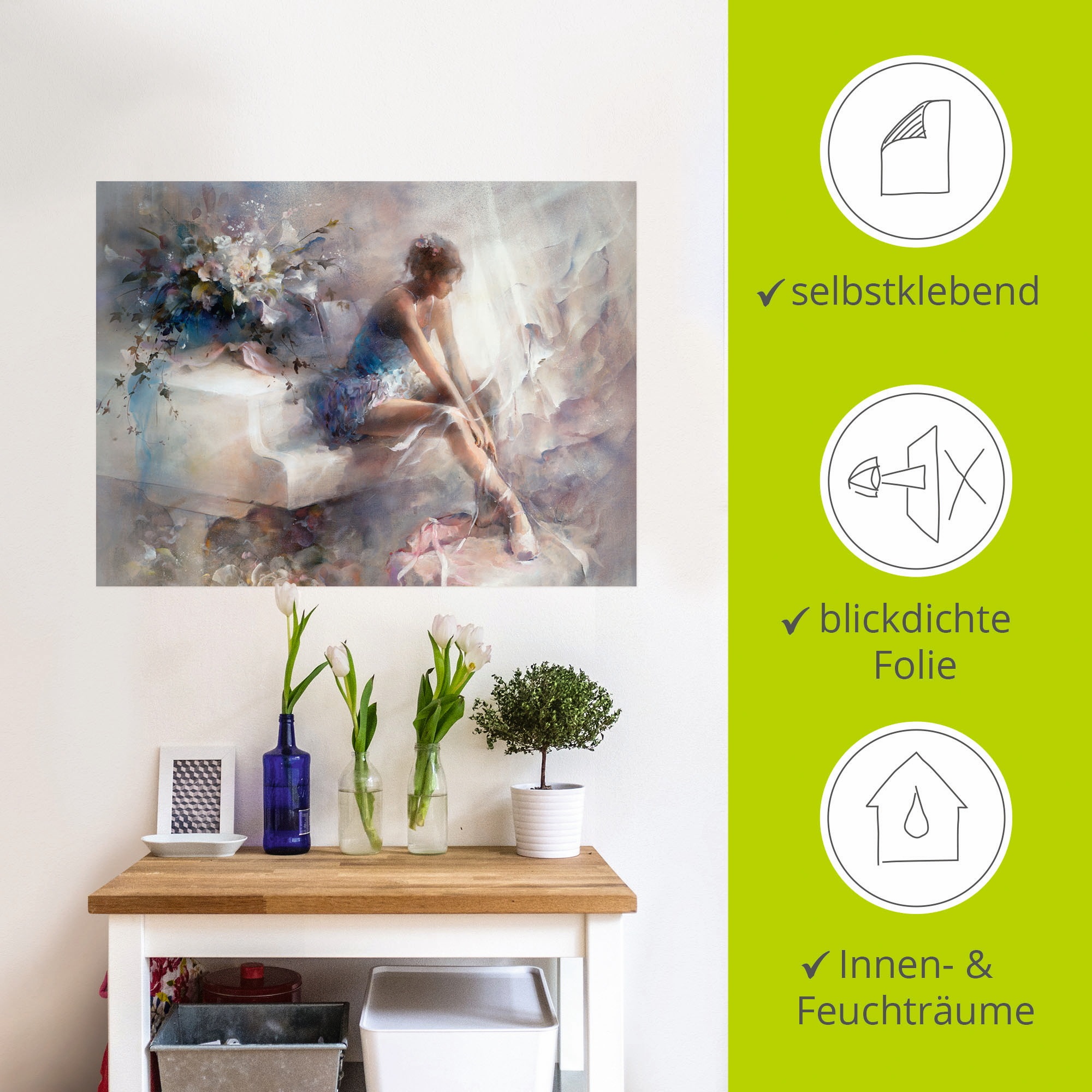 Artland Wandbild »Melodien«, Sport, (1 St.), als Leinwandbild, Poster, Wandaufkleber in verschied. Größen