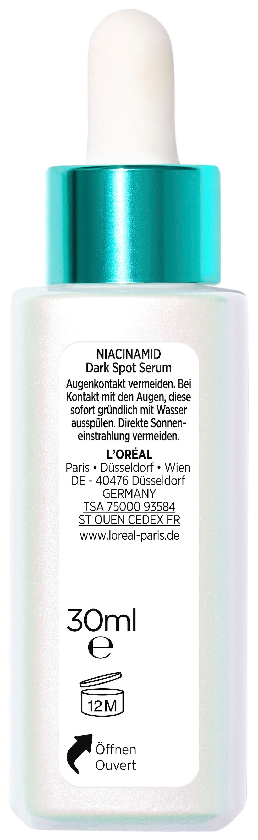 L'ORÉAL PARIS Gesichtsserum »Bright Reveal Dark Spot Niaci Serum«, mit Niacinamid