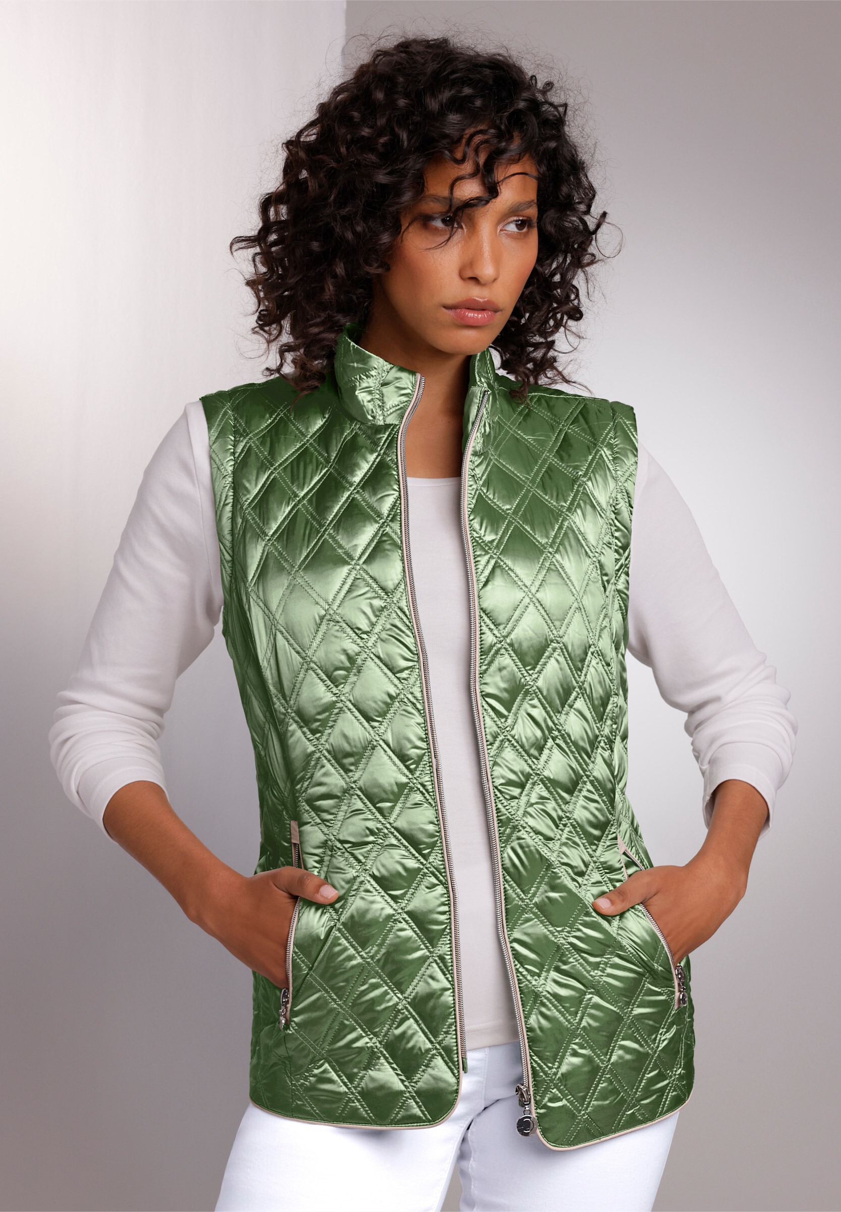 creation L Daunenjacke »Daunen-Steppjacke Leichtdaunenjacke mit 2 Tragevarianten«