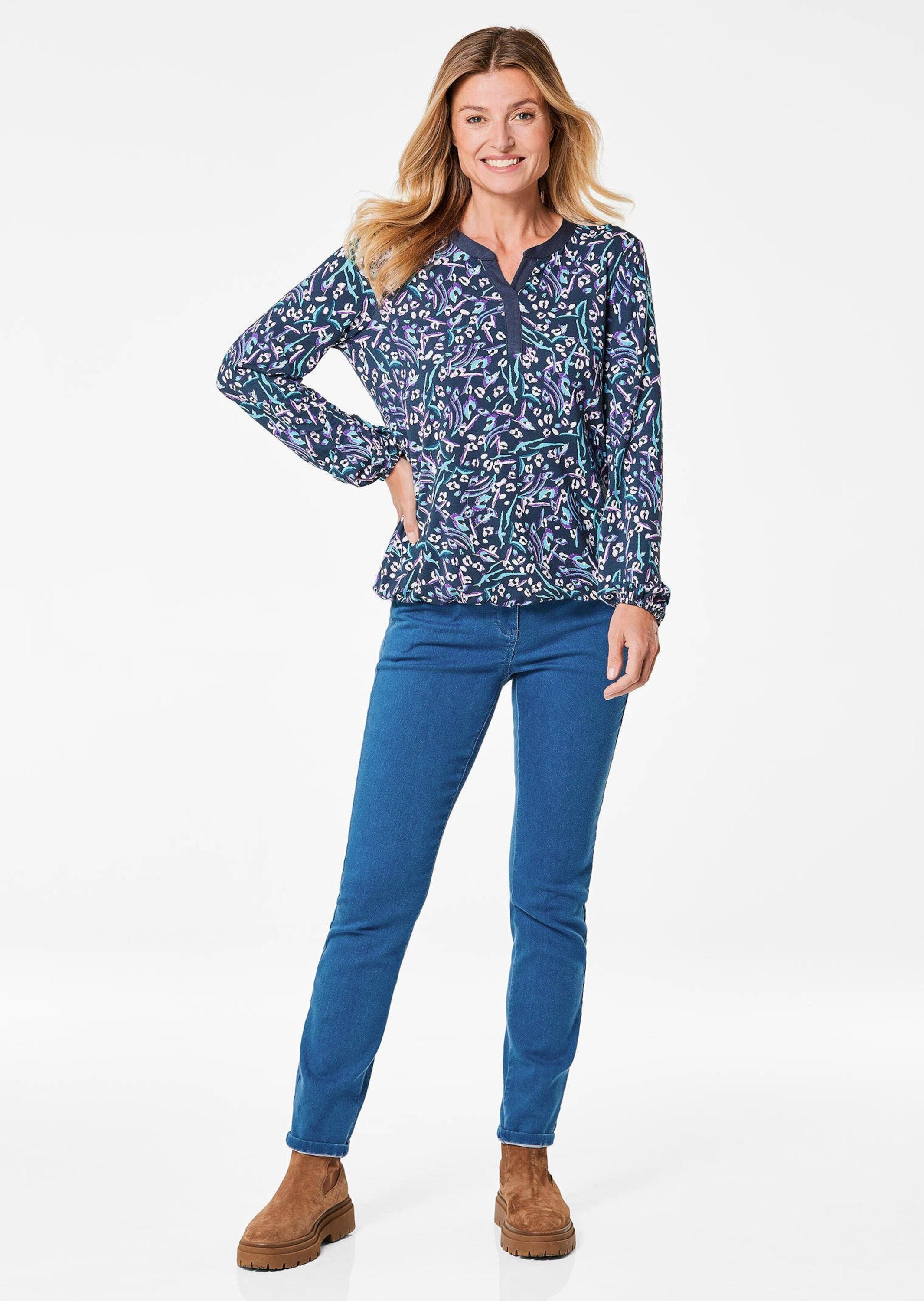 GOLDNER Print-Shirt »Trageangenehmes Shirt mit individuellem Druck« Ohne