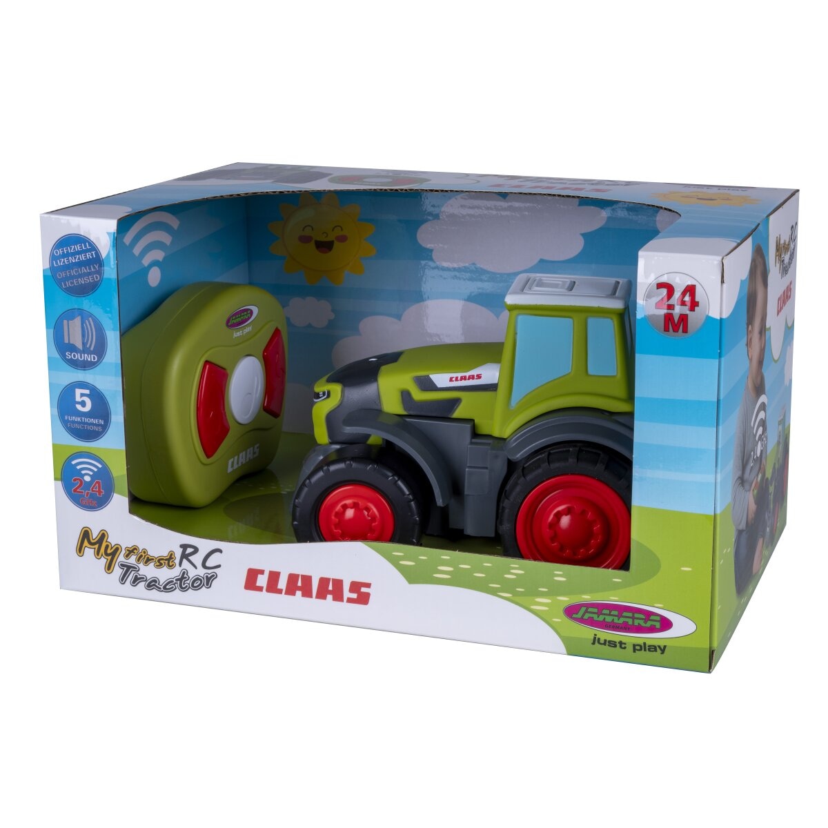 Jamara RC-Traktor »Claas My first RC Traktor 2,4GHz mit Sound«